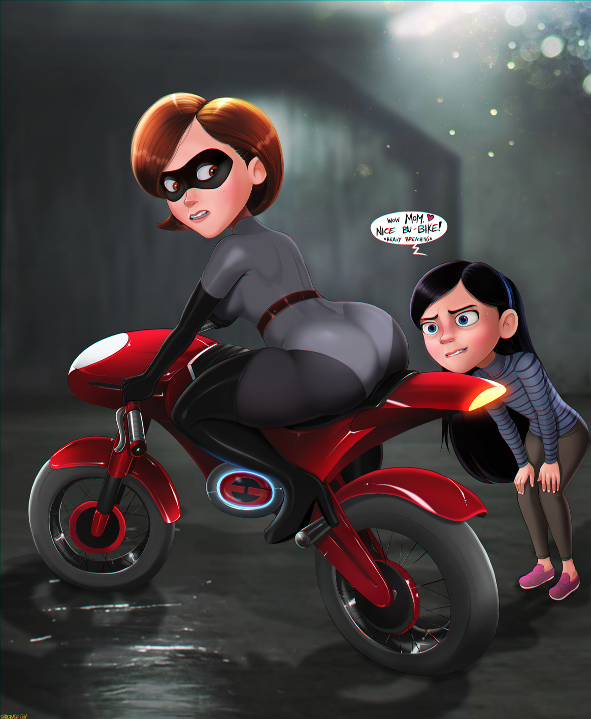 Parr family series porn comic picture 44