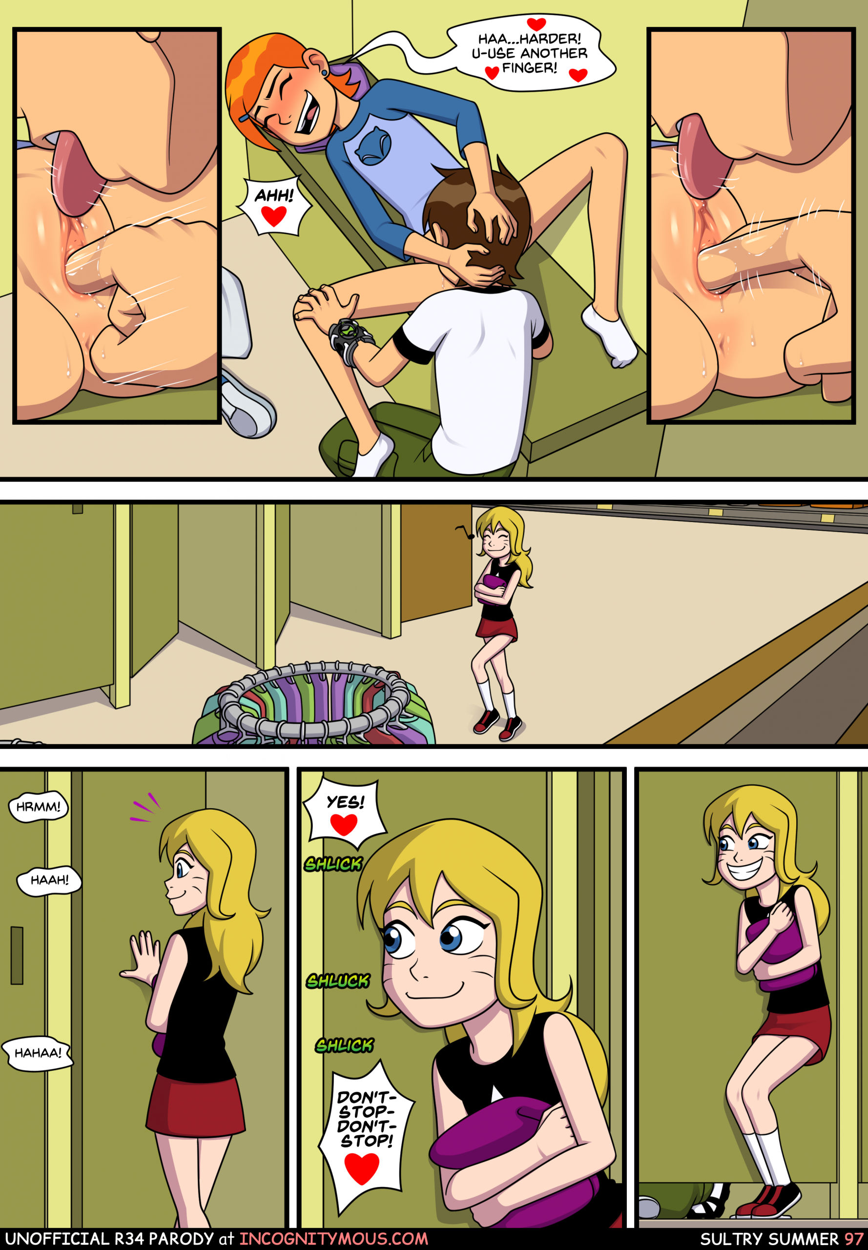 Sultry summer porn comic picture 098