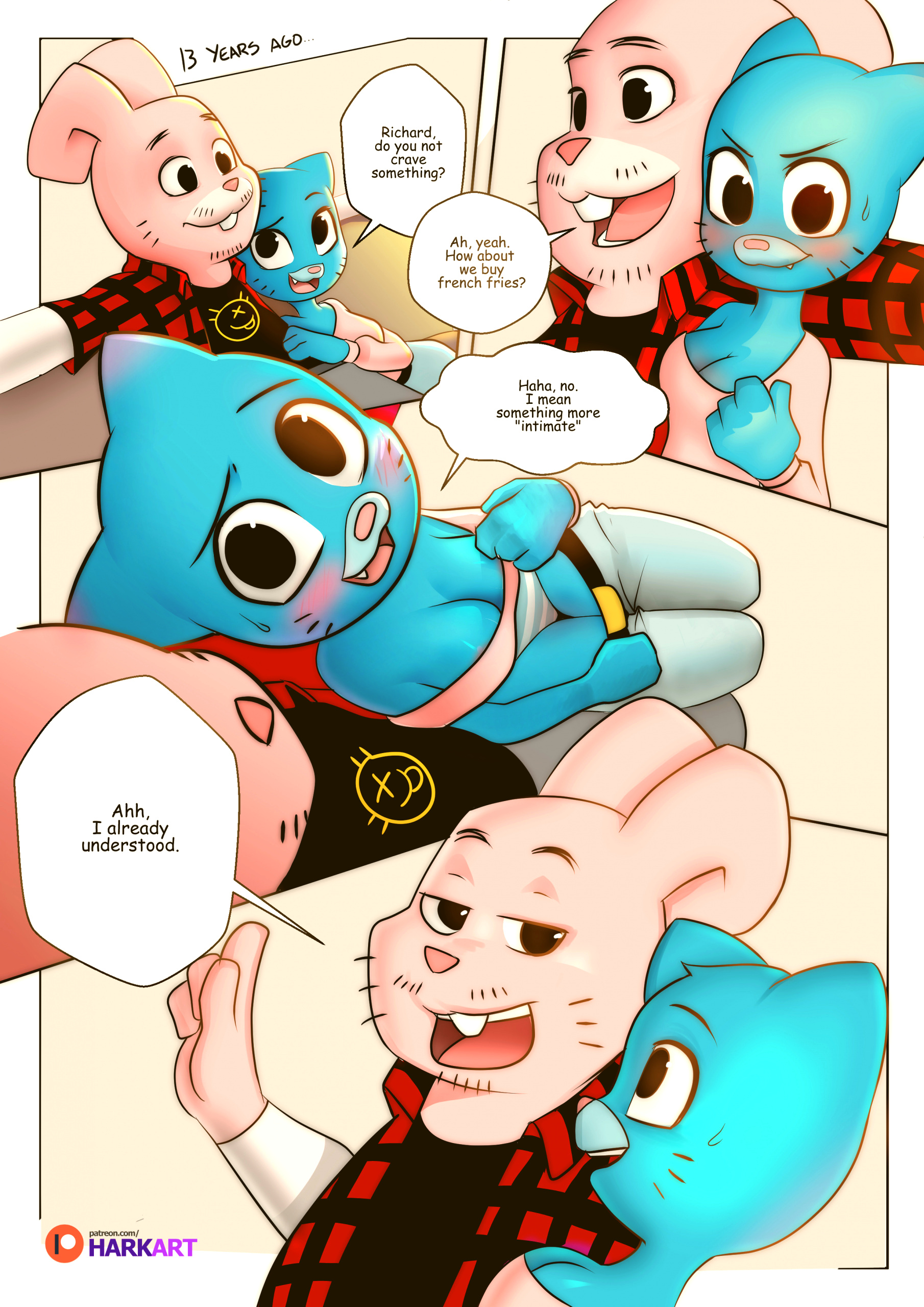 The amazing surprise porn comic picture 04
