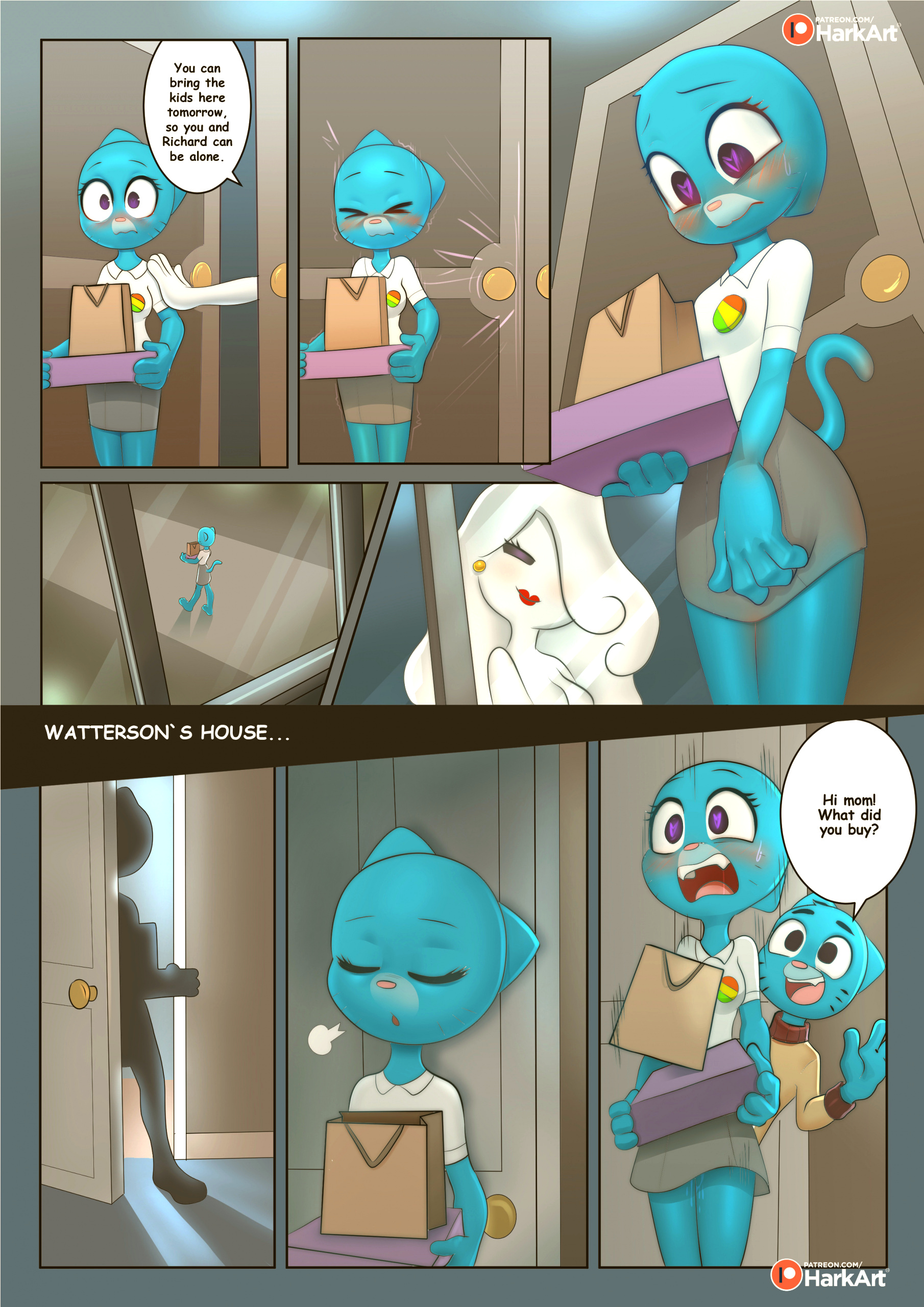 The amazing surprise porn comic picture 22