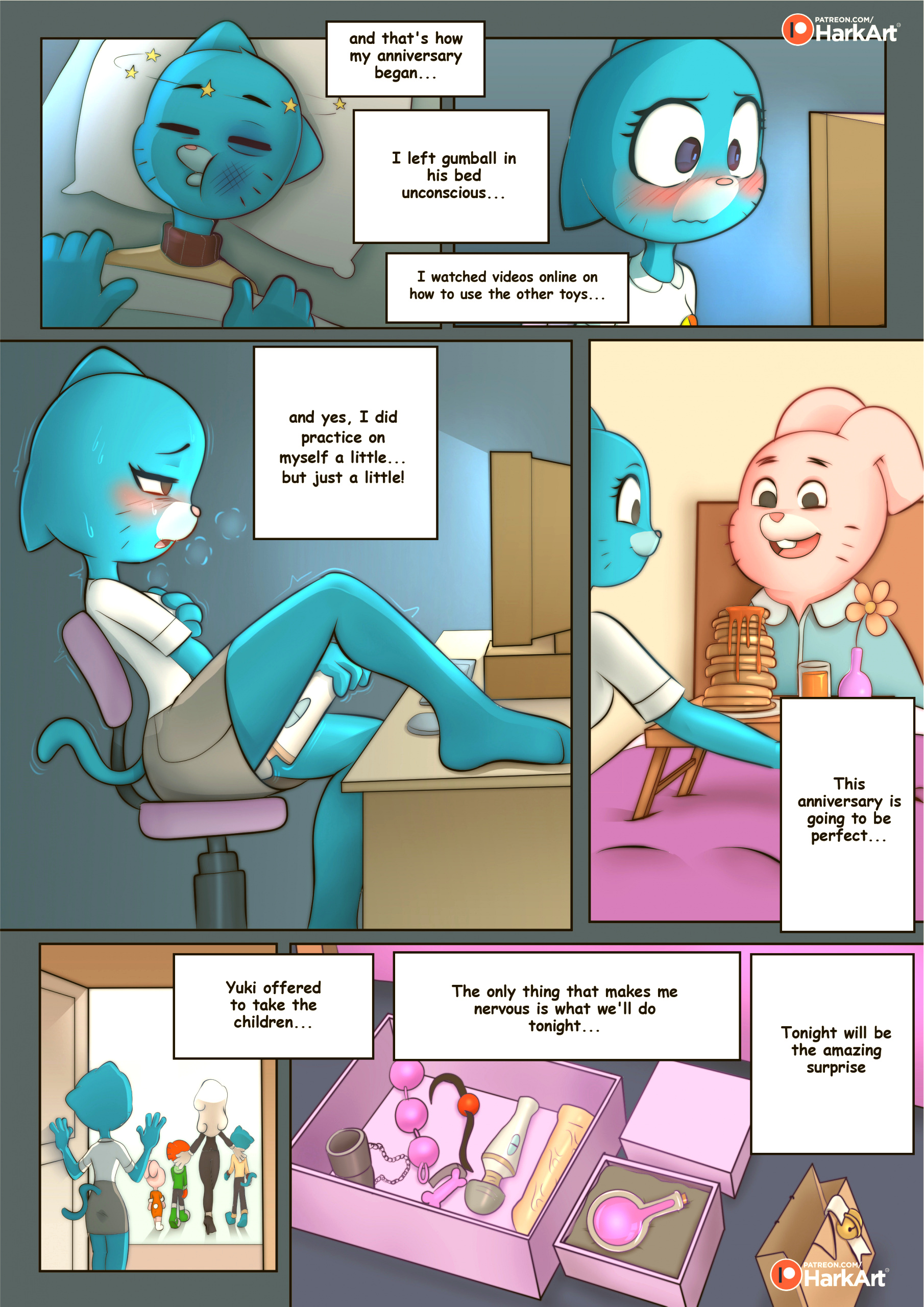 The amazing surprise porn comic picture 24