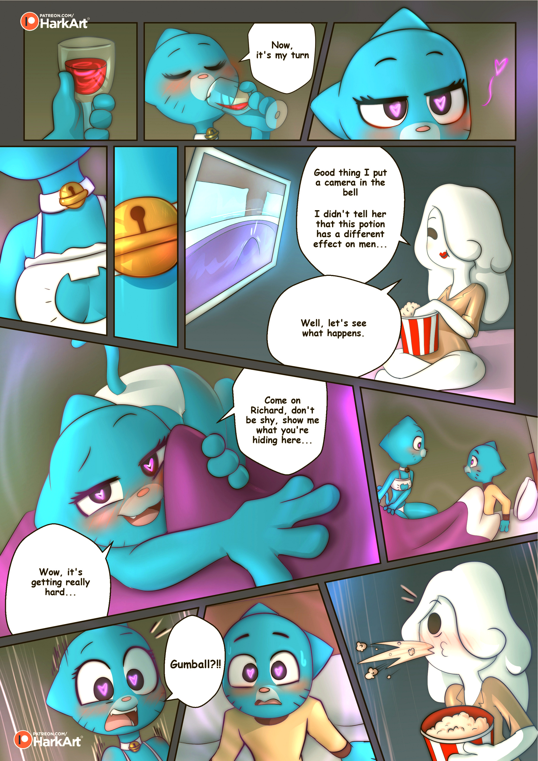 The amazing surprise porn comic picture 28