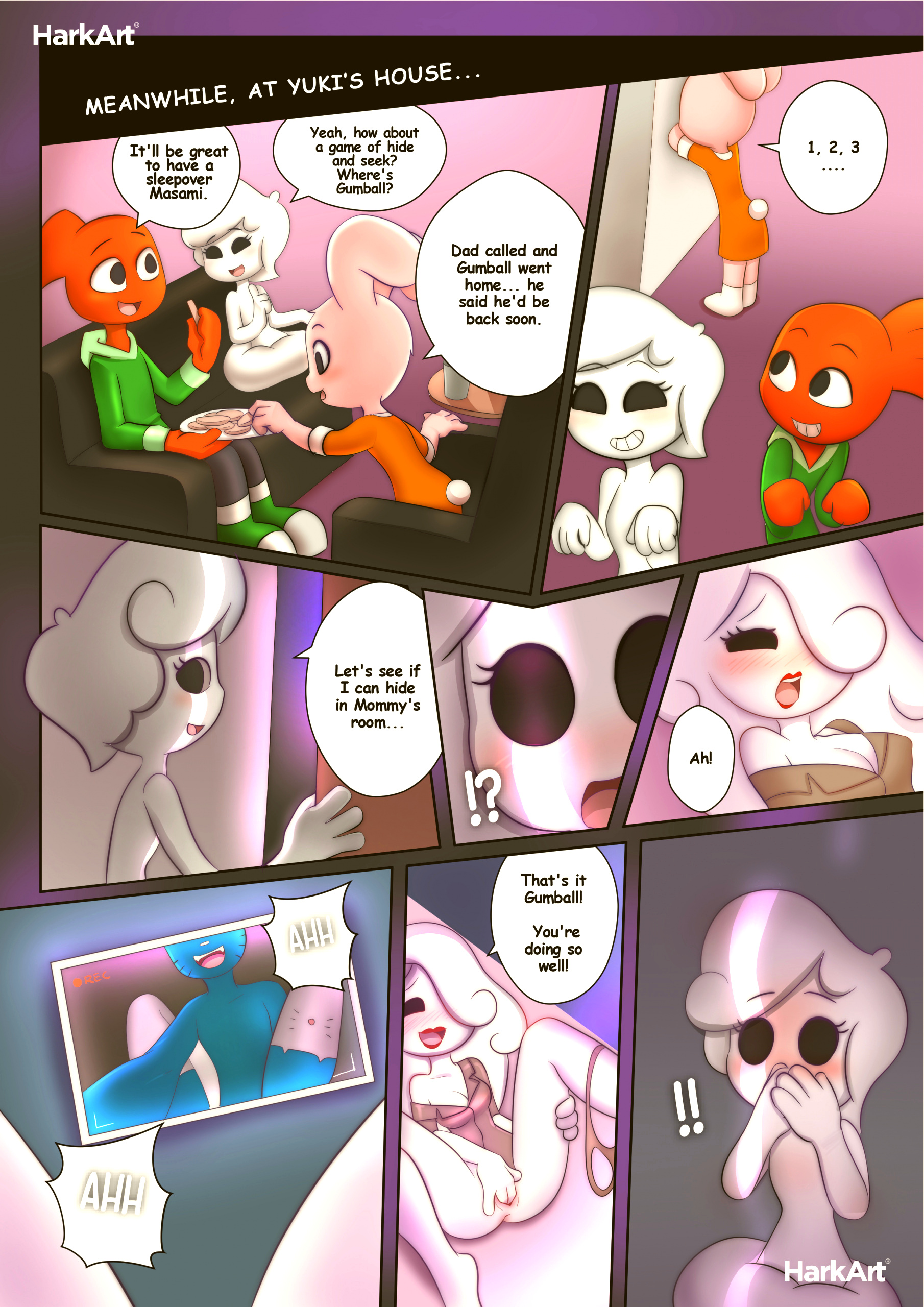 The amazing surprise porn comic picture 38