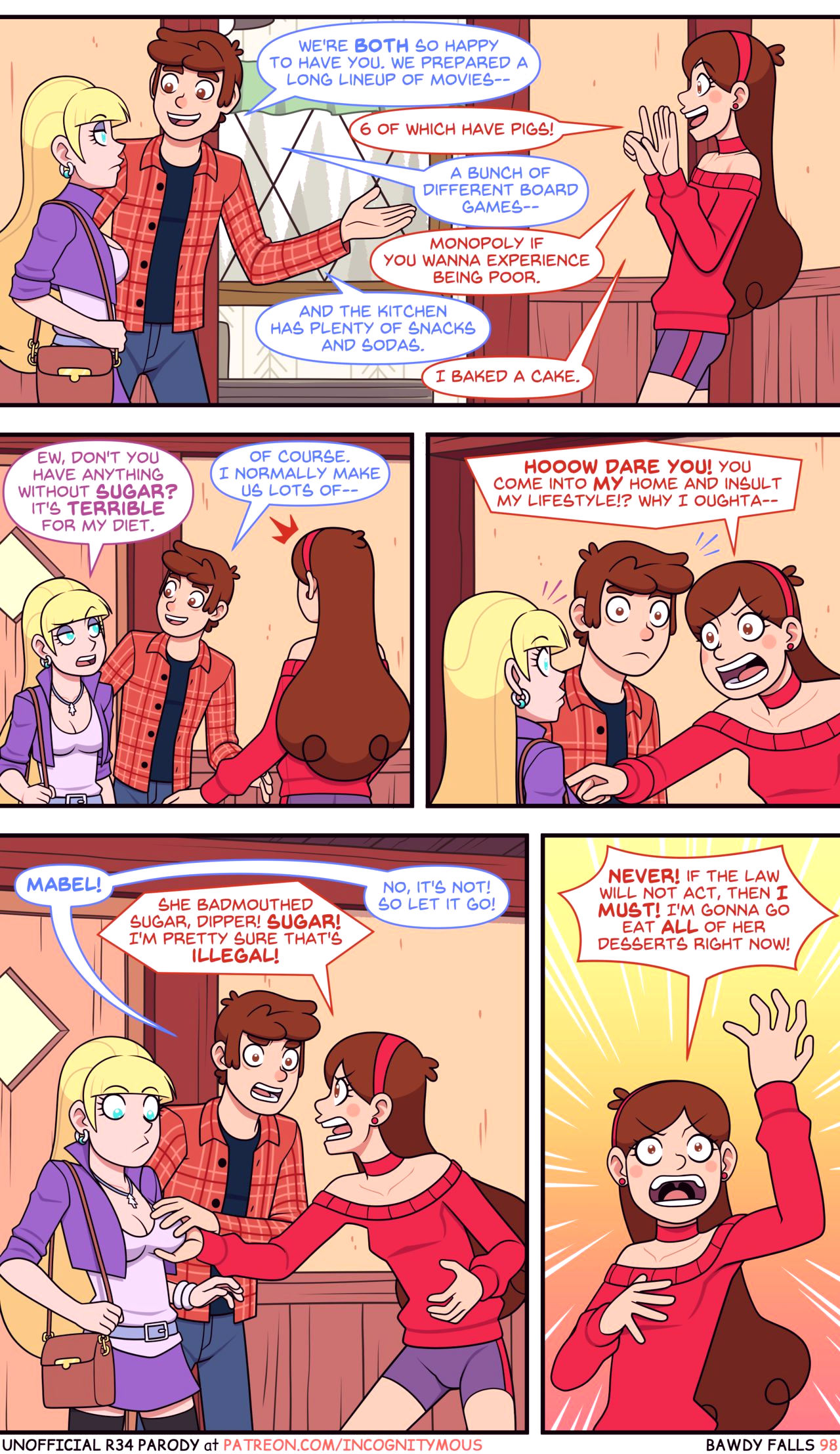 Bawdy falls porn comic picture 098