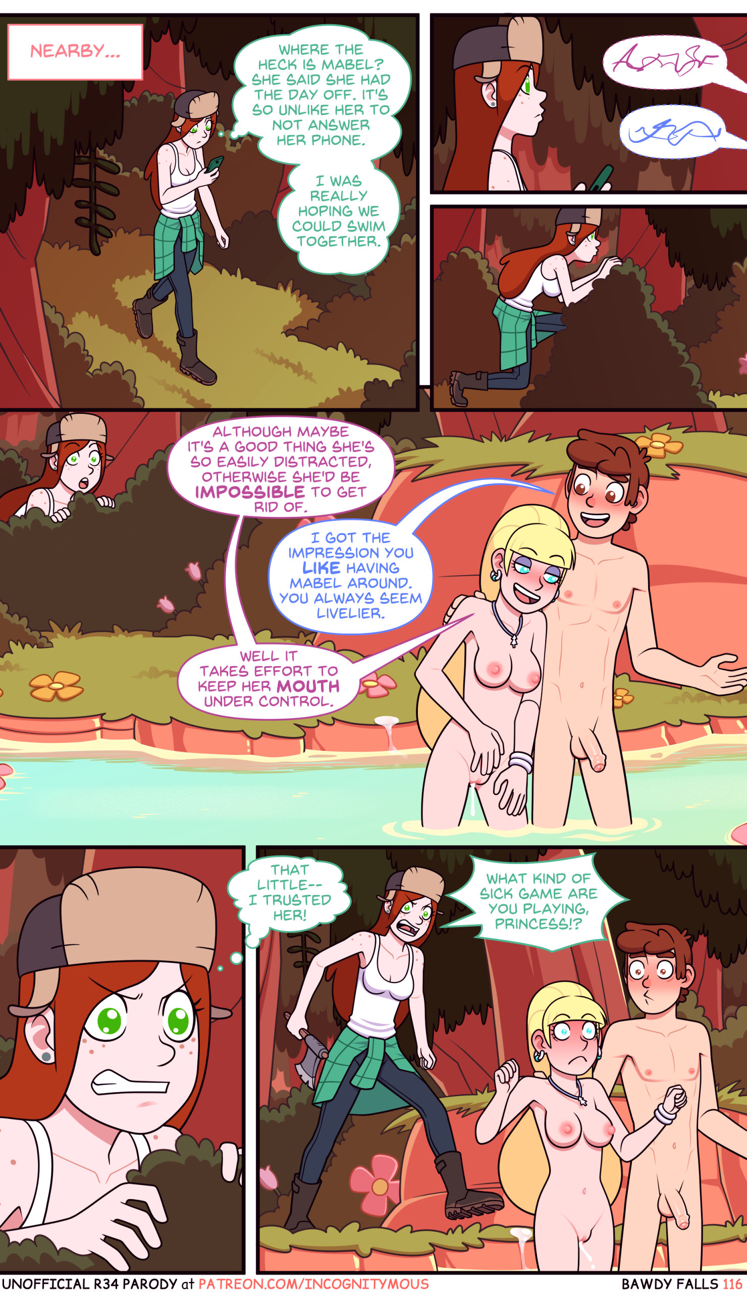 Bawdy falls porn comic picture 116