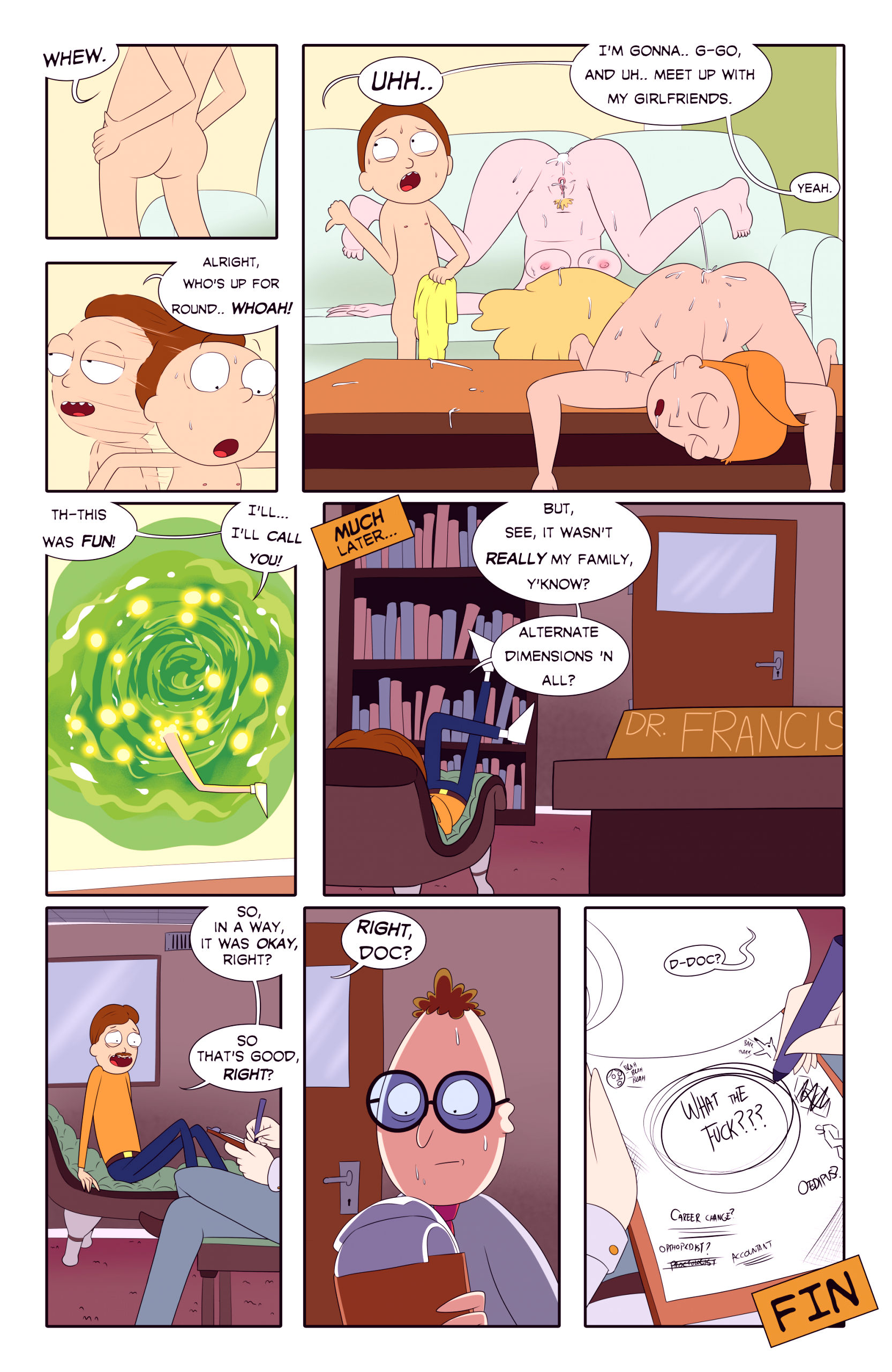 Dimension x 69 porn comic picture 10