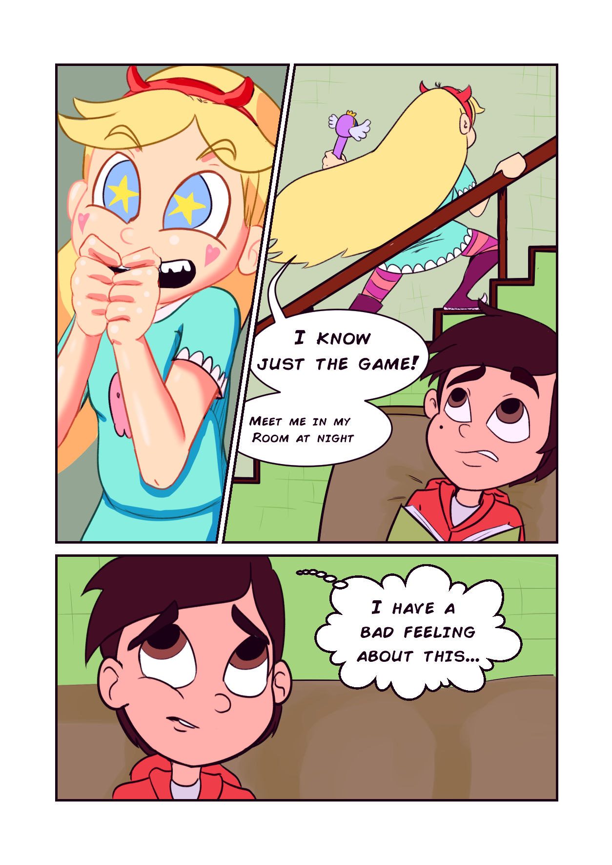 Star vs the board game of lust porn comic picture 2