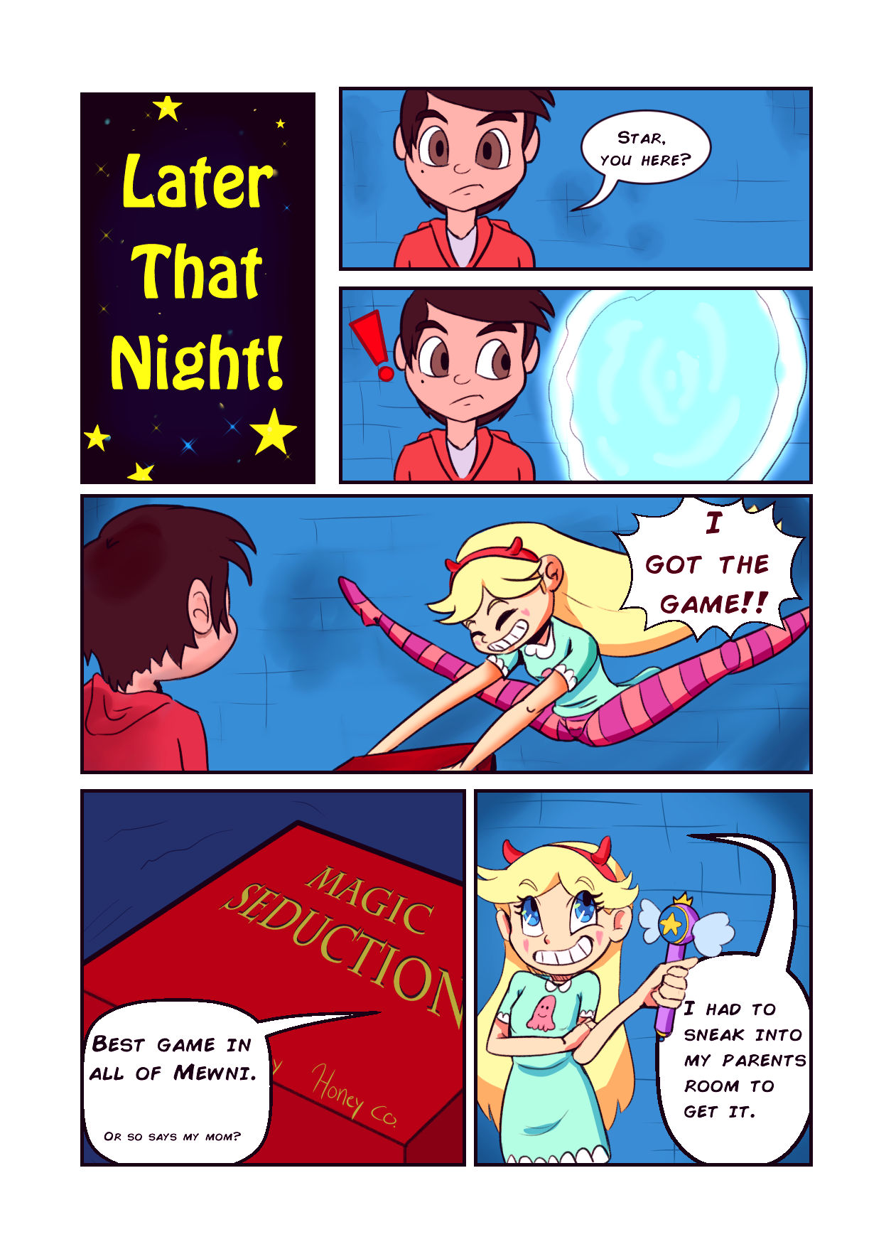 Star vs the board game of lust porn comic picture 3