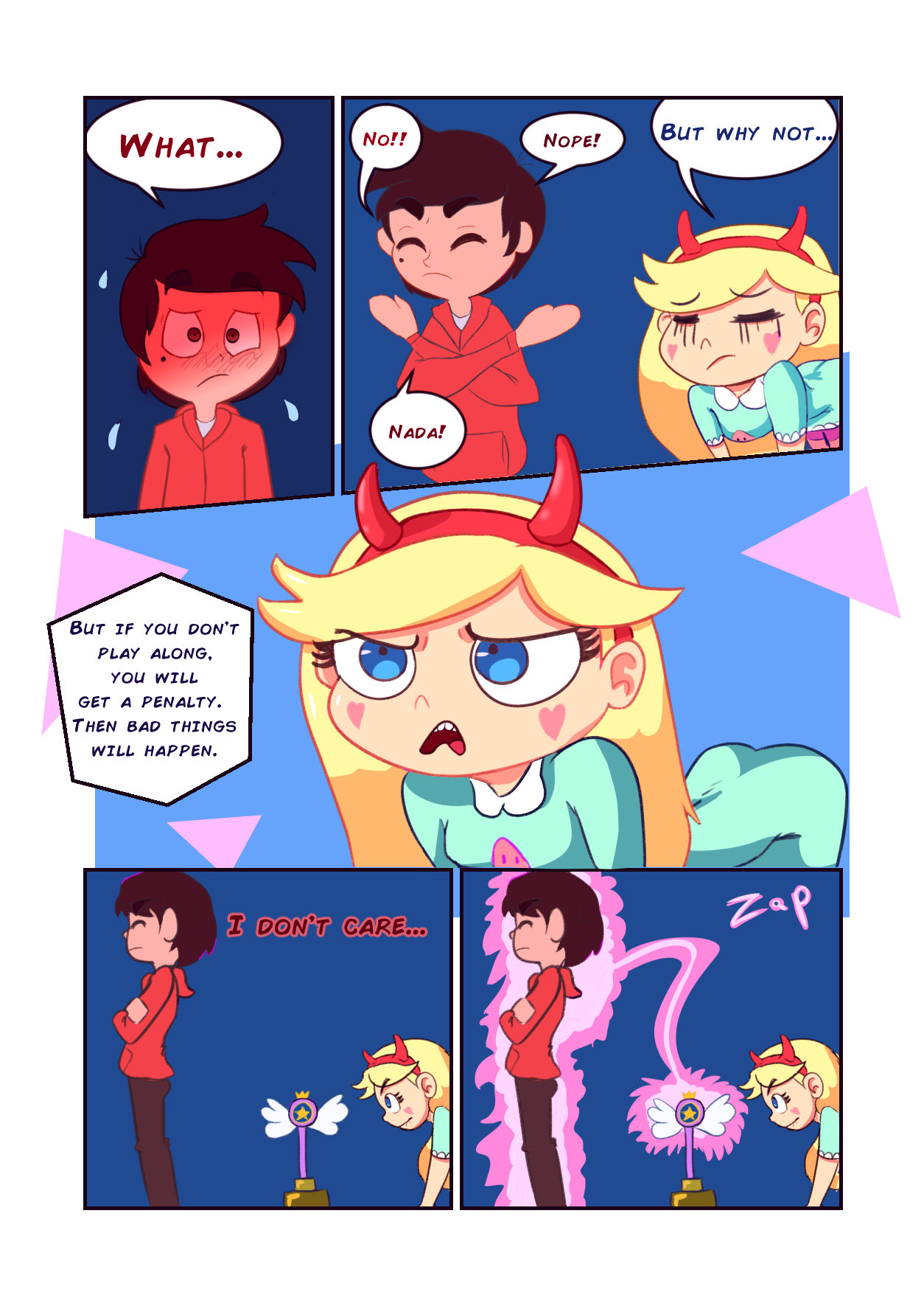 Star vs the board game of lust porn comic picture 6
