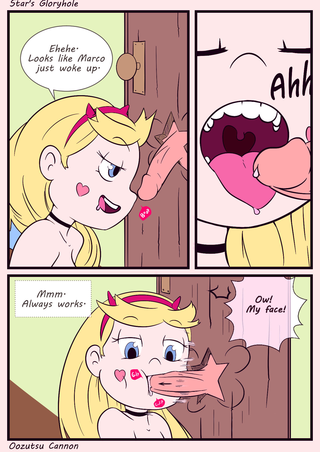 Stars gloryhole porn comic picture 2