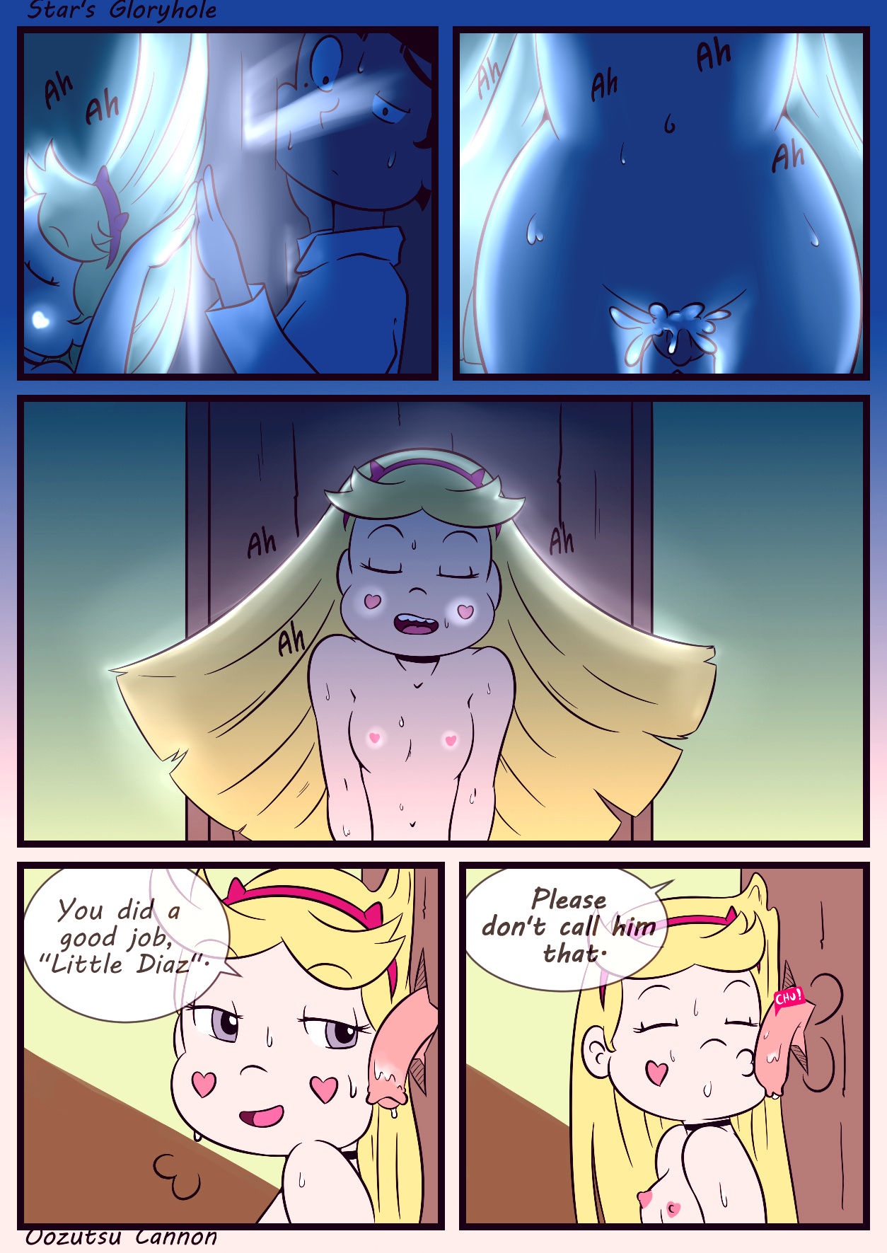 Stars gloryhole porn comic picture 7