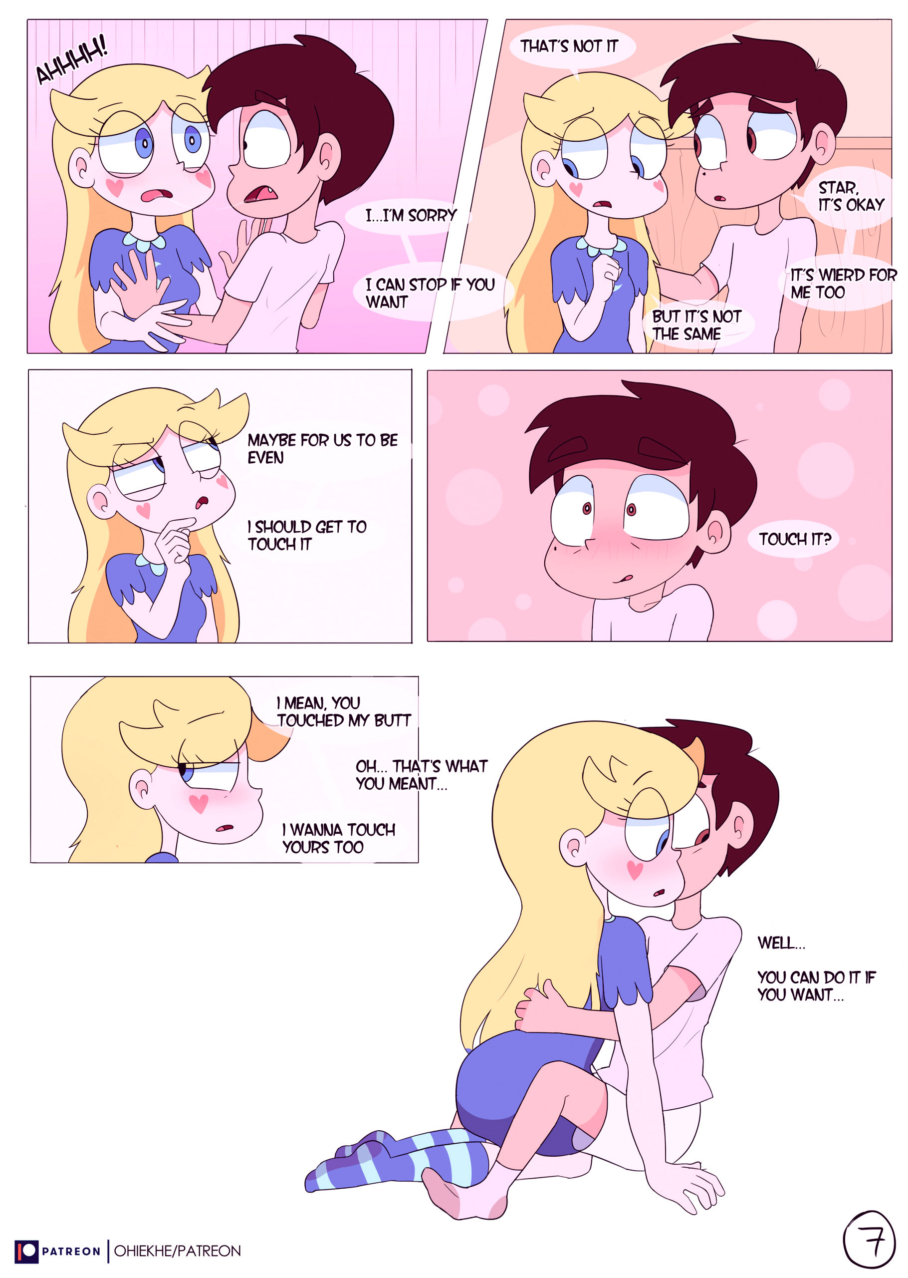 Time alone porn comic picture 11
