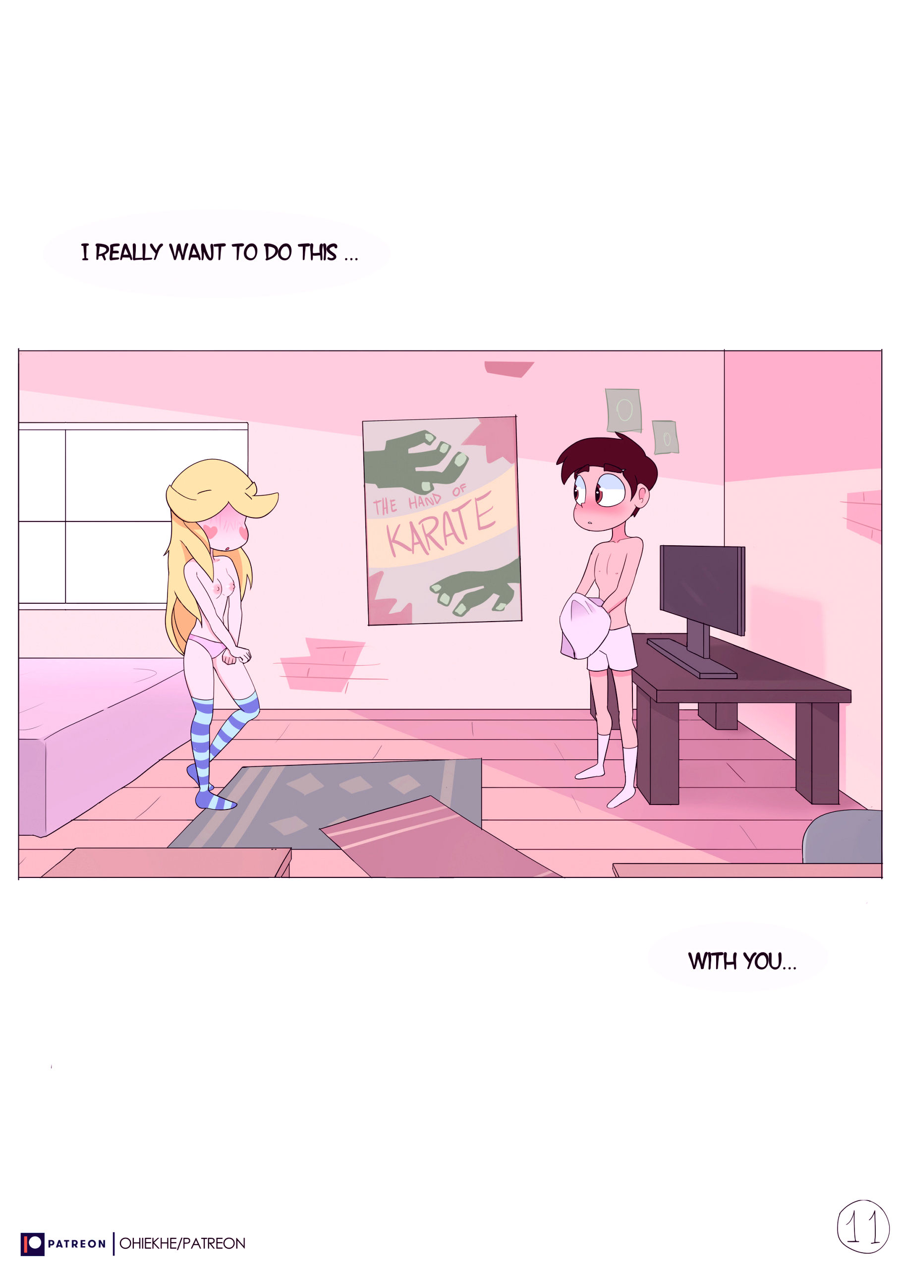 Time alone porn comic picture 13