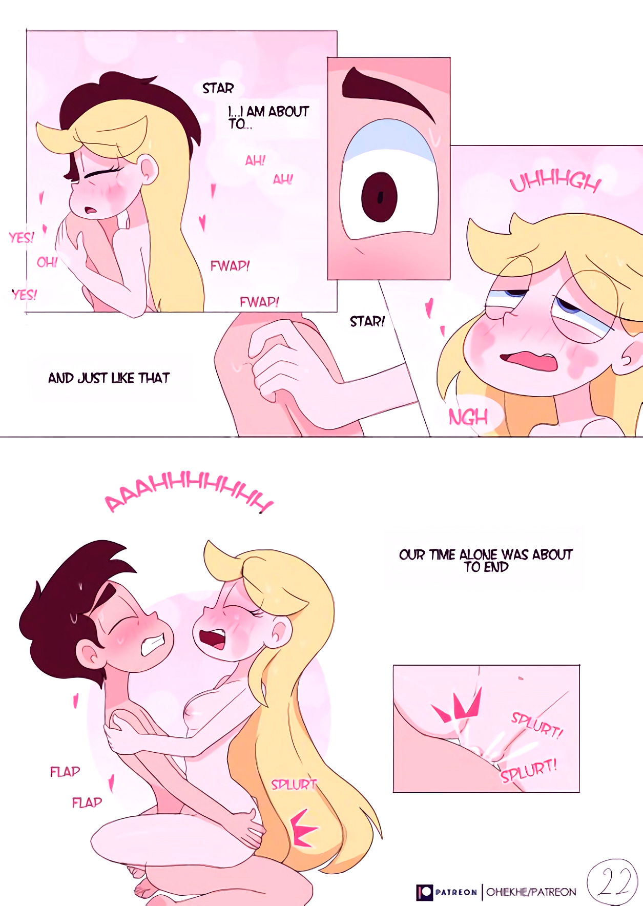 Time alone porn comic picture 23