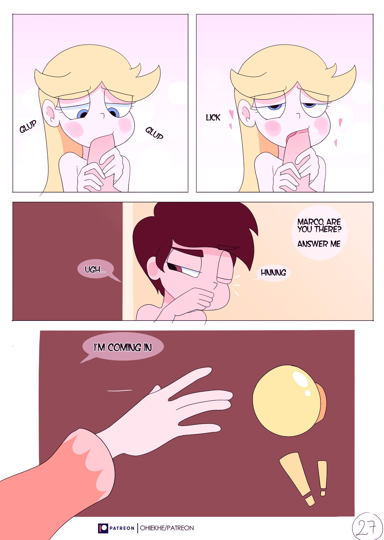 Time alone porn comic picture 28