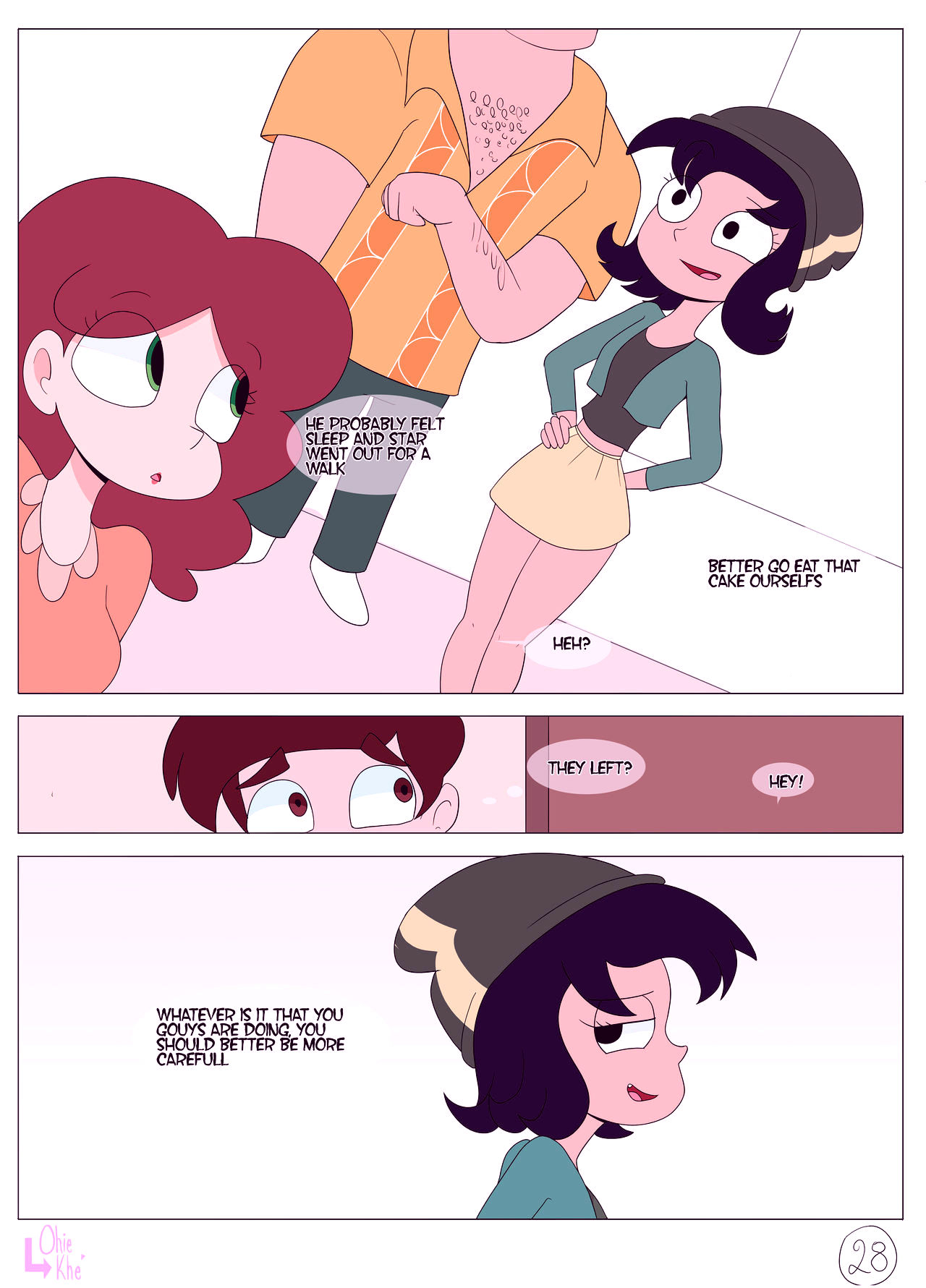 Time alone porn comic picture 29