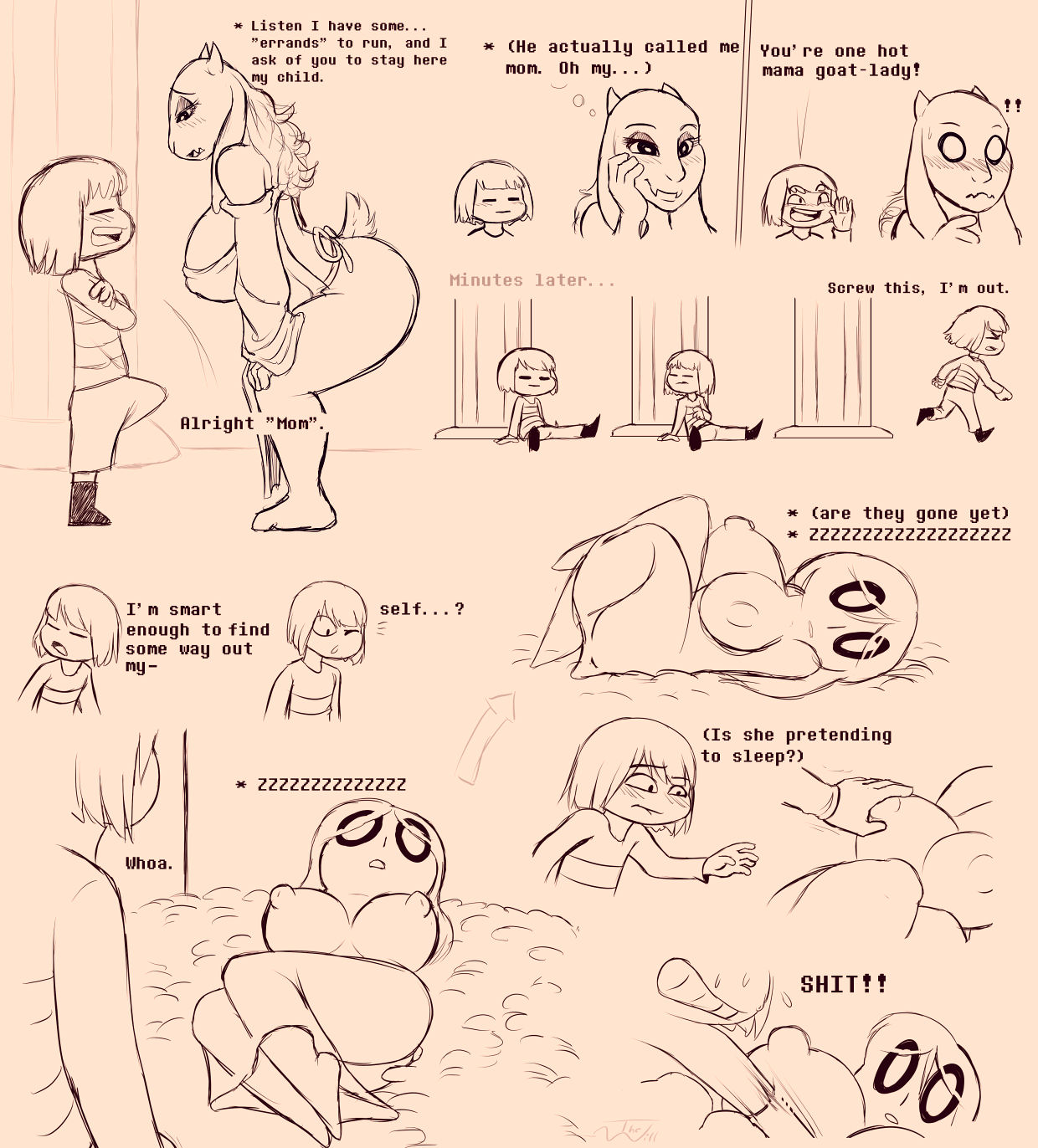 Underhertail porn comic picture 09