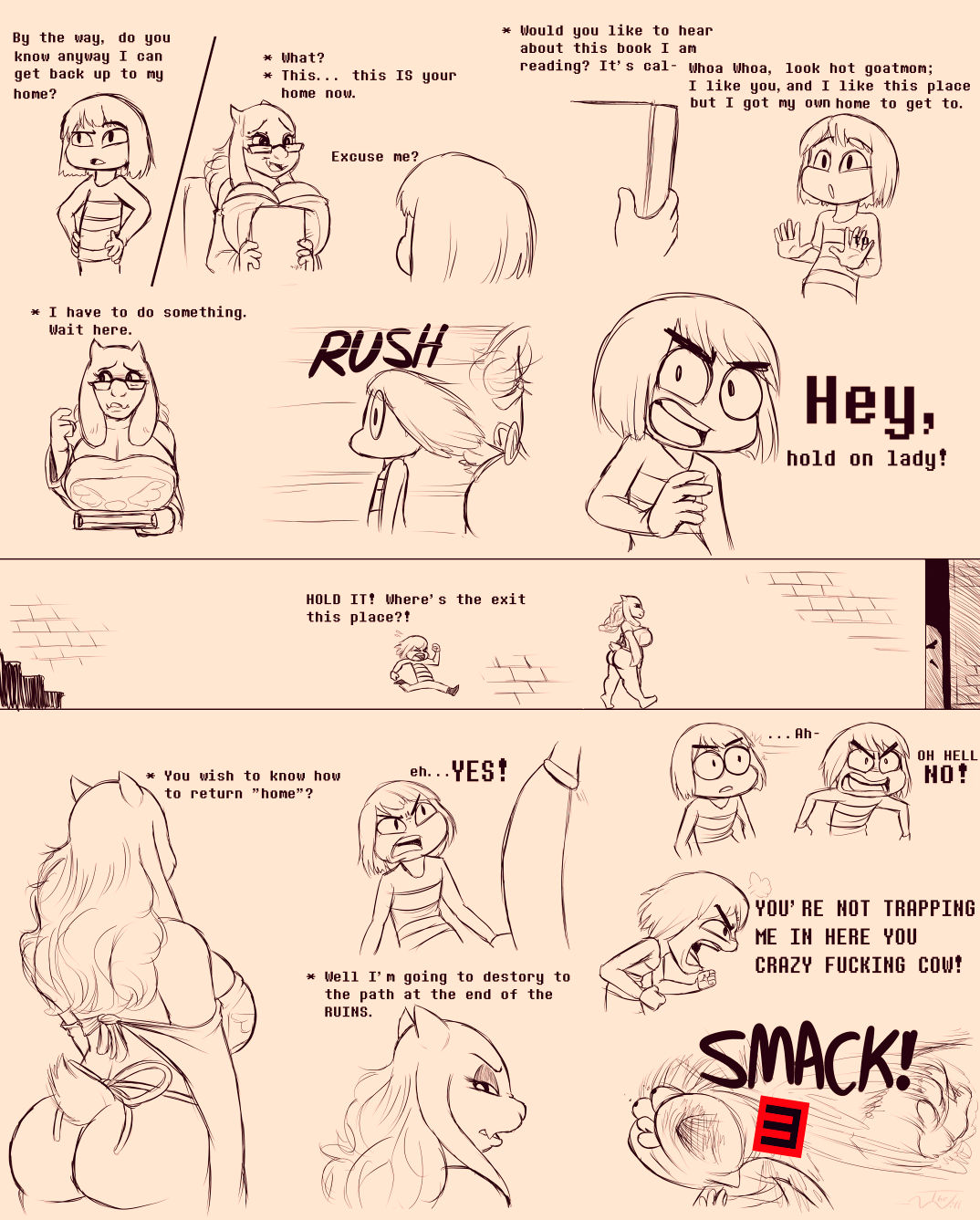 Underhertail porn comic picture 17