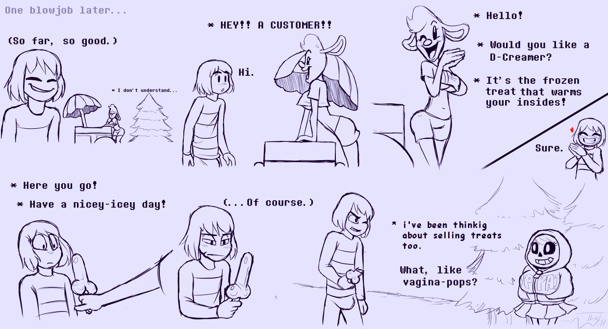 Underhertail porn comic picture 35