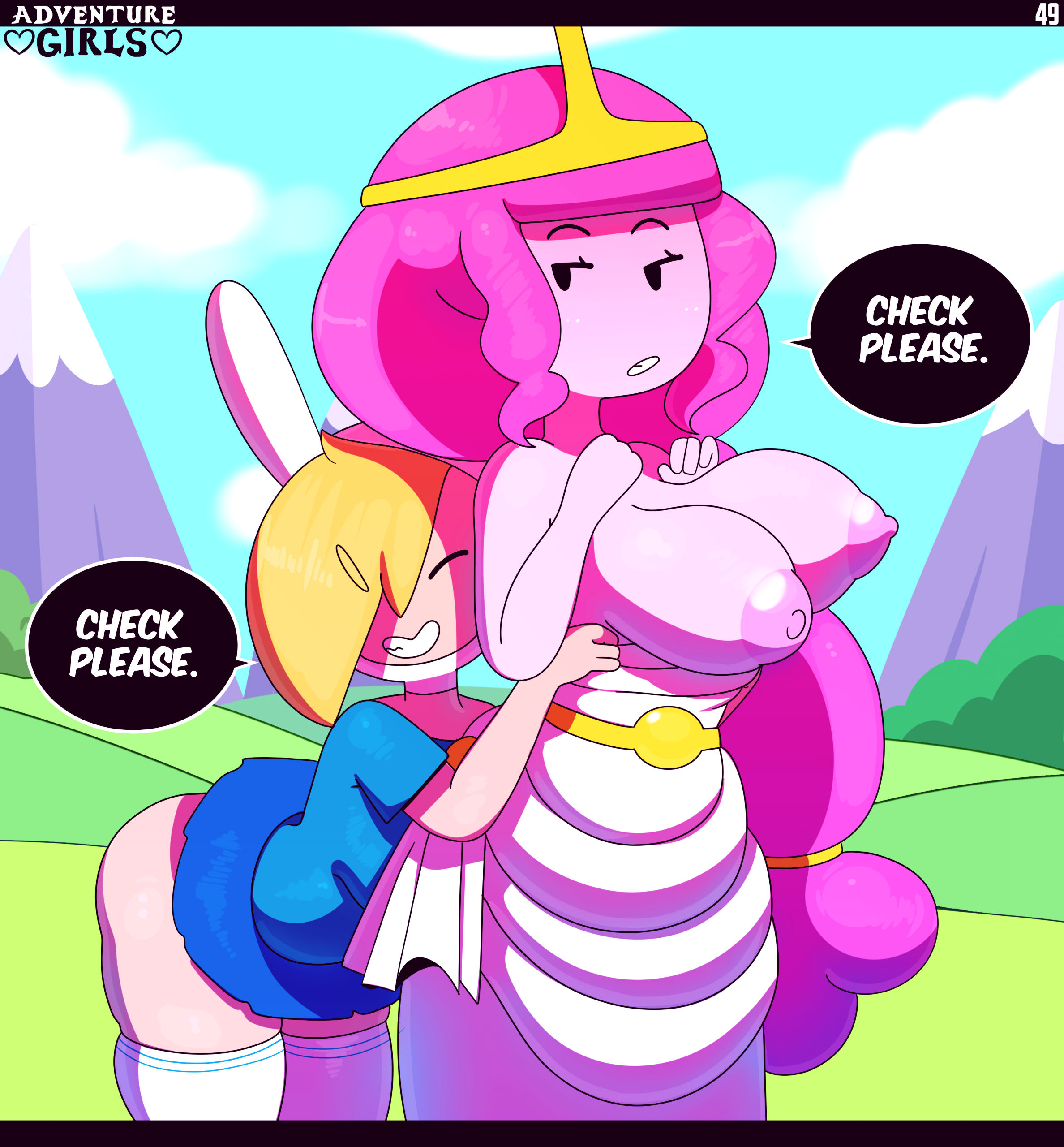 Adventure girls porn comic picture 49