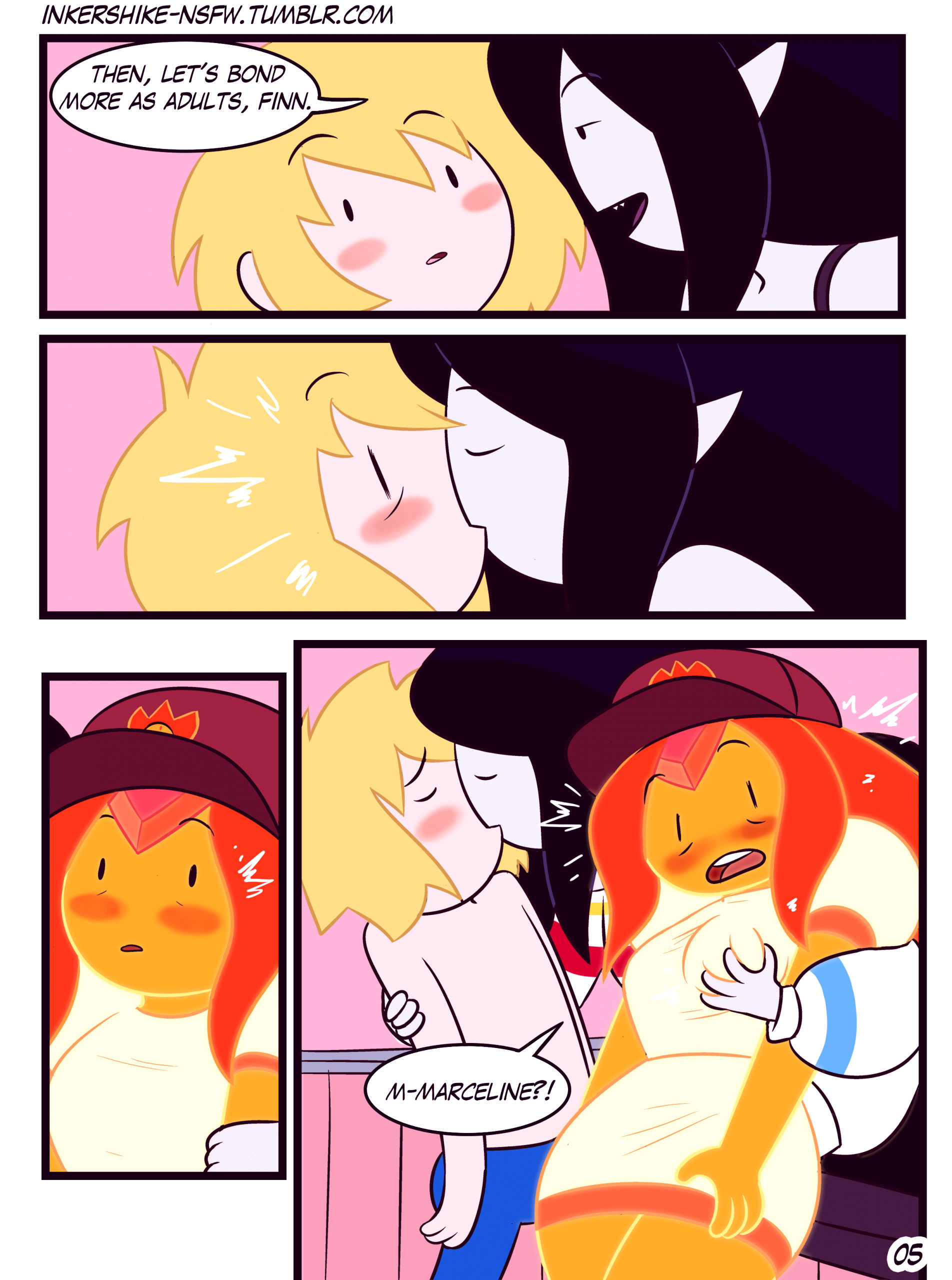 Adventure time practice with the band porn comic picture 5