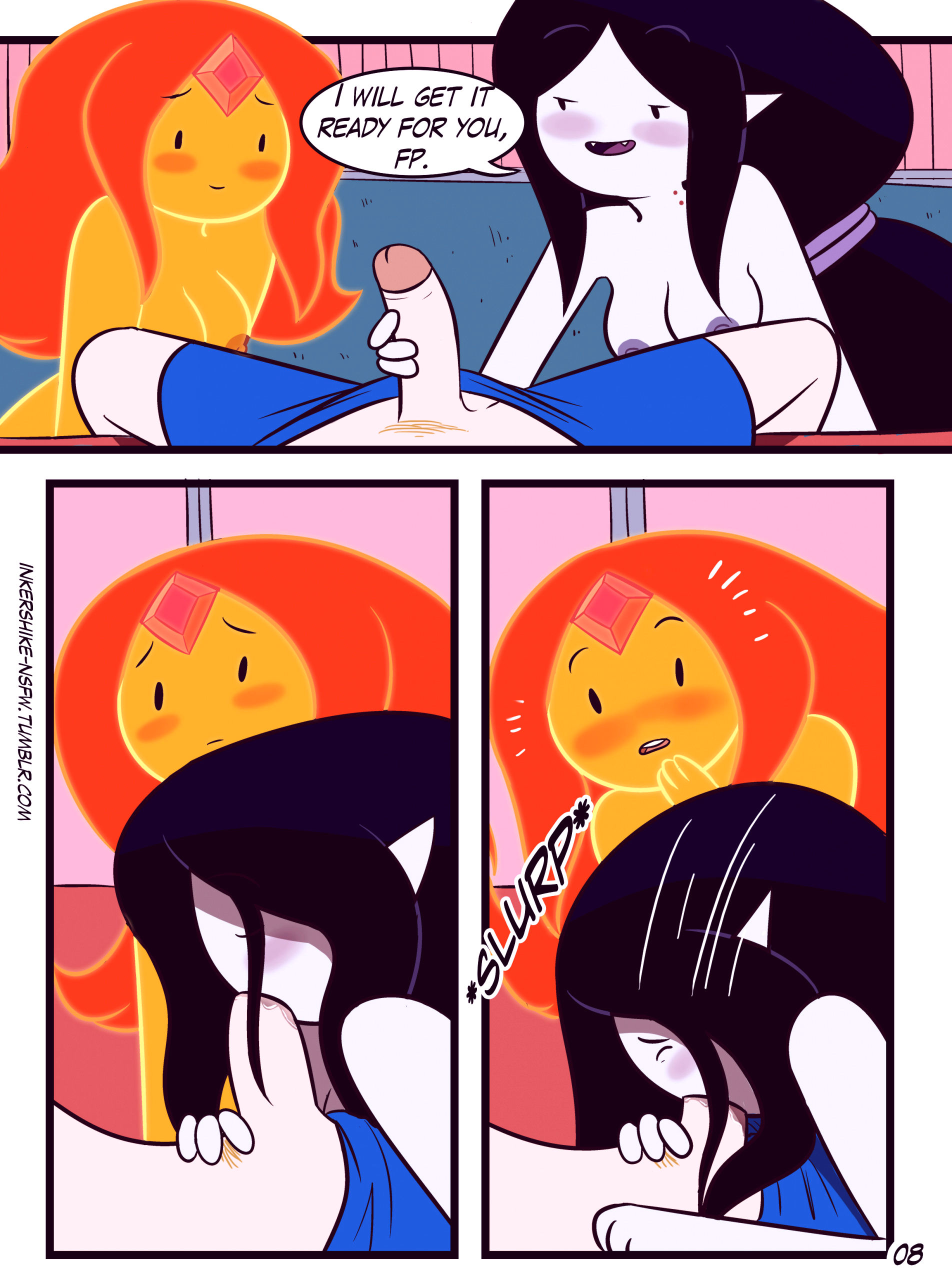 Adventure time practice with the band porn comic picture 8