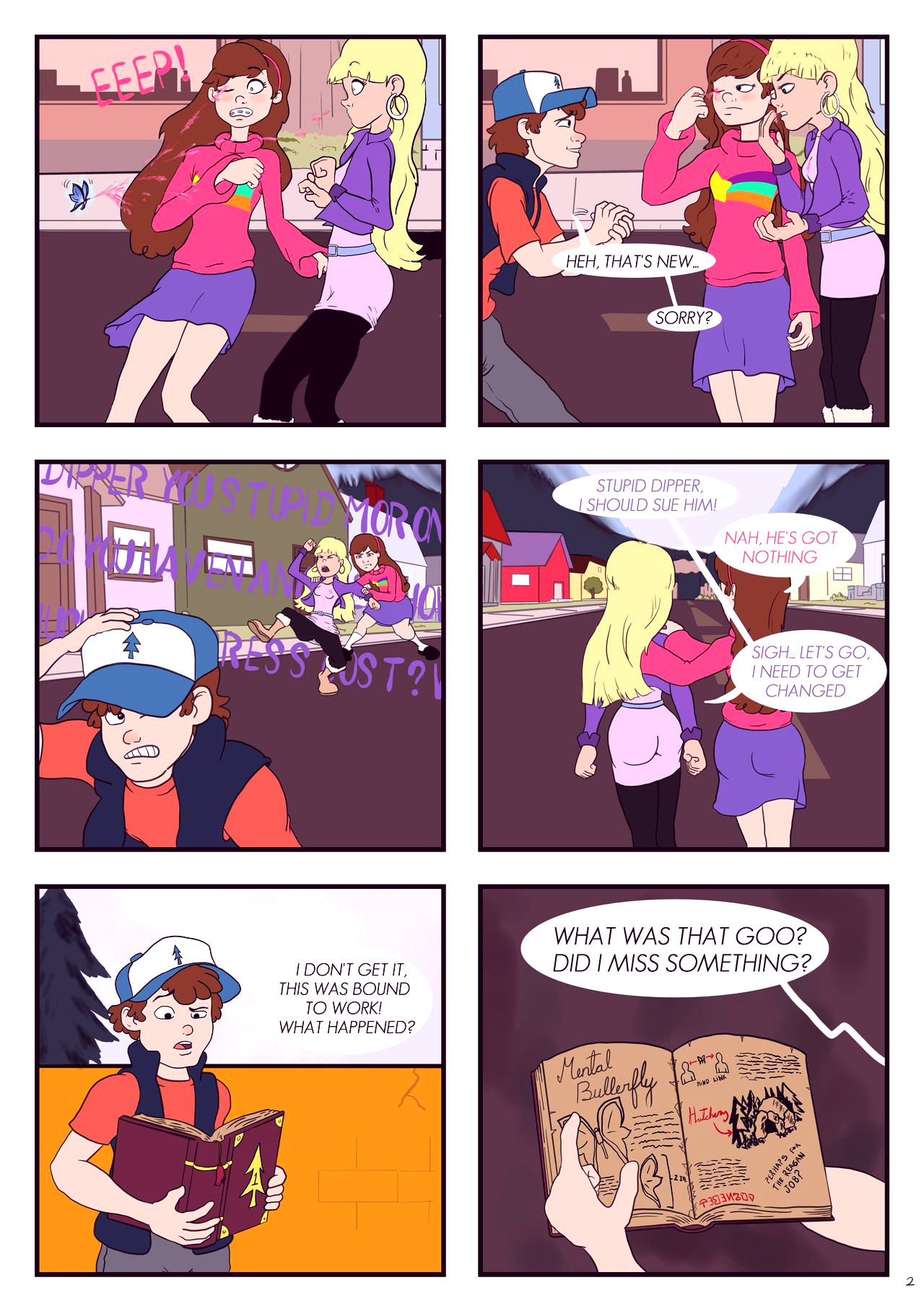 Butterflies in my head porn comic picture 3