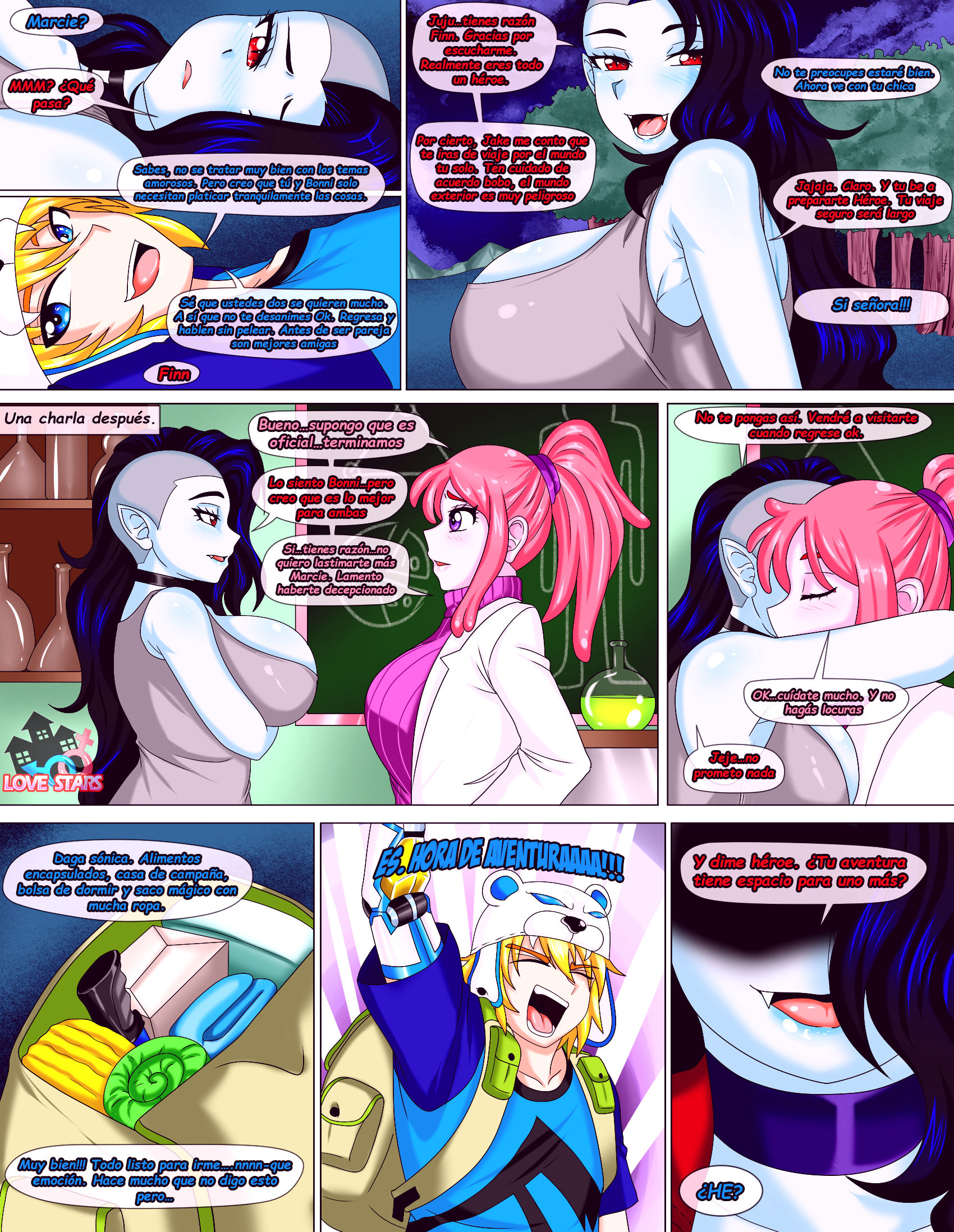 El closet de la hermosa marceline porn comic picture 4