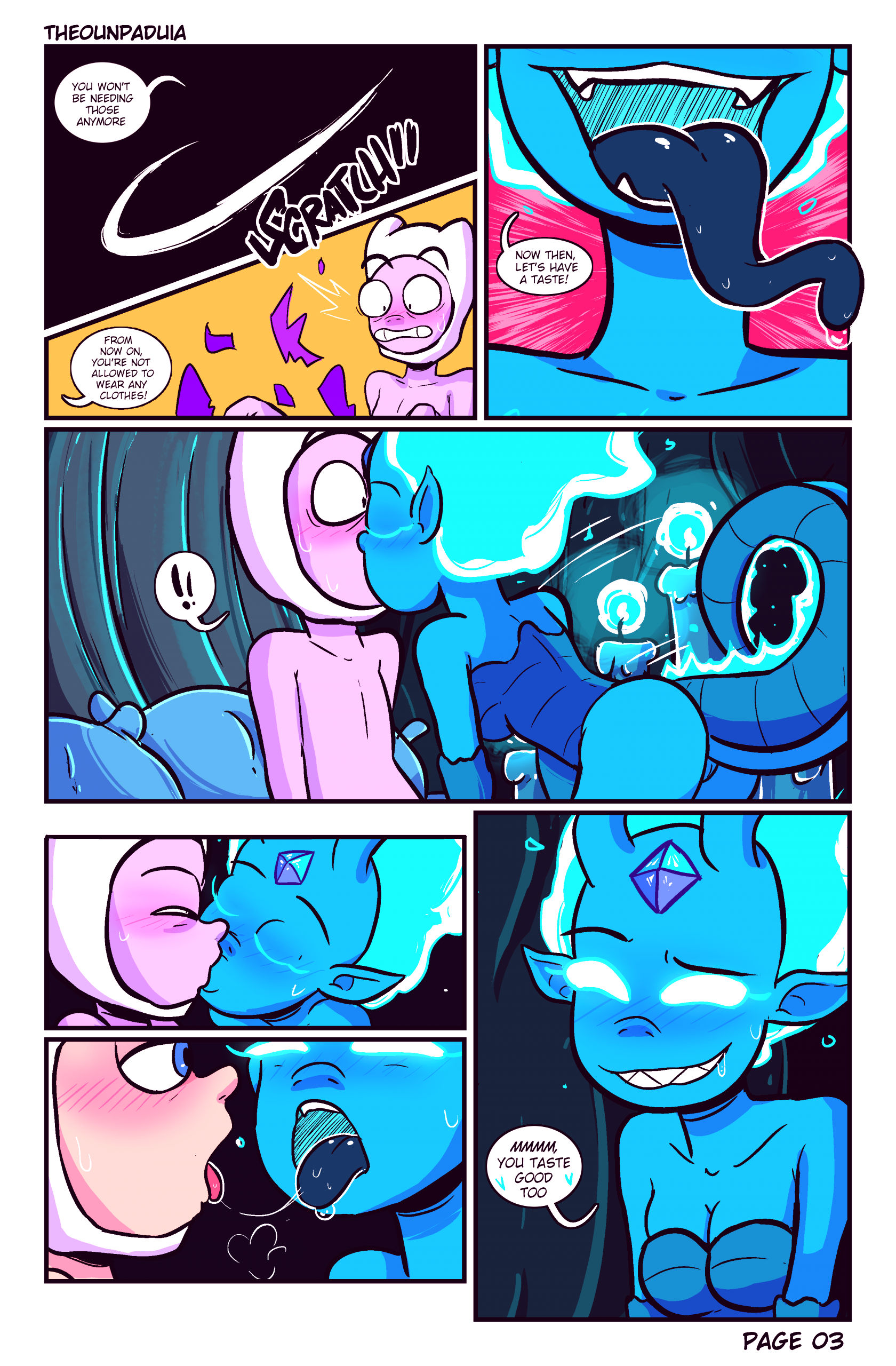Elemental princess porn comic picture 4