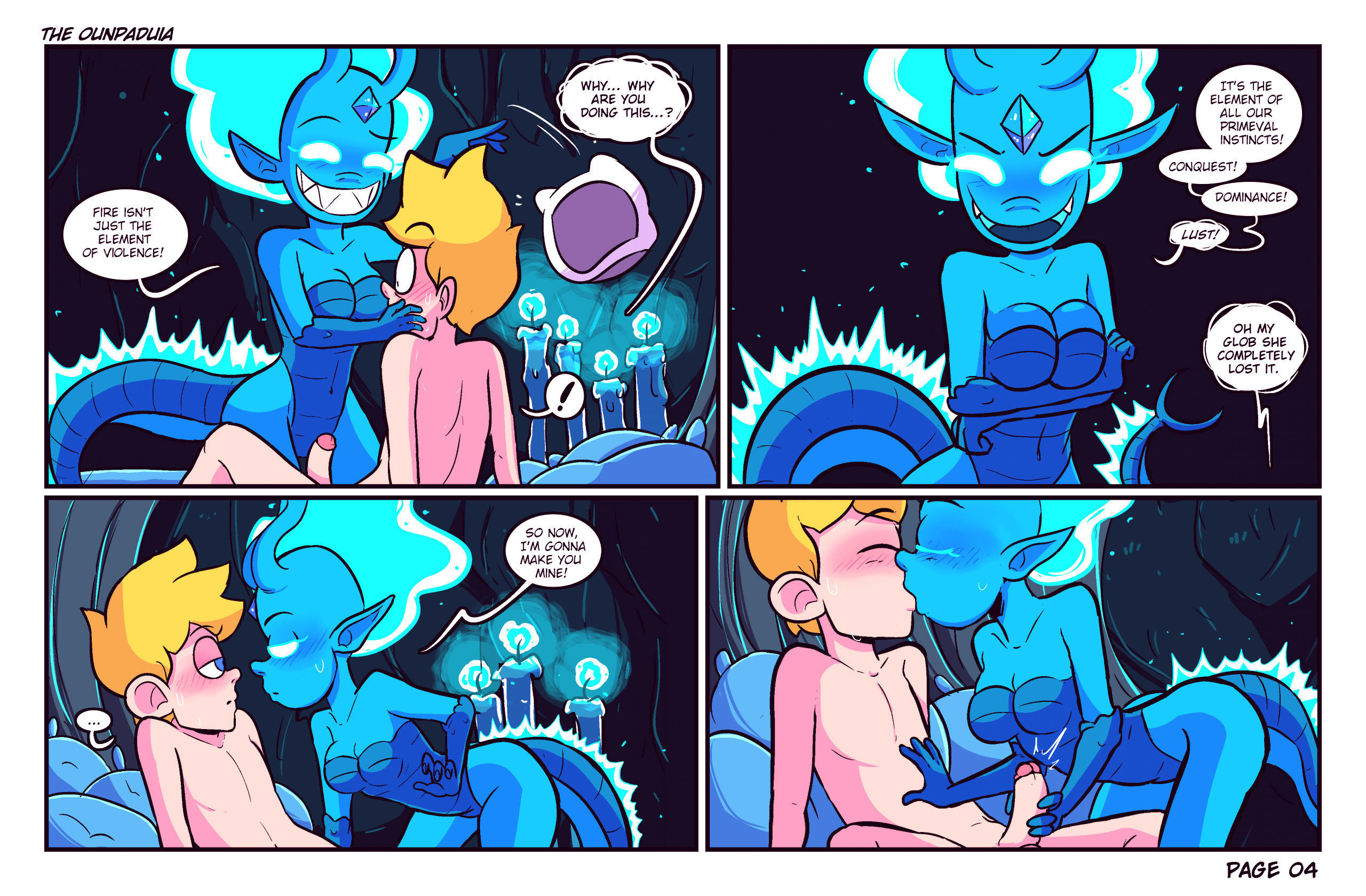 Elemental princess porn comic picture 5