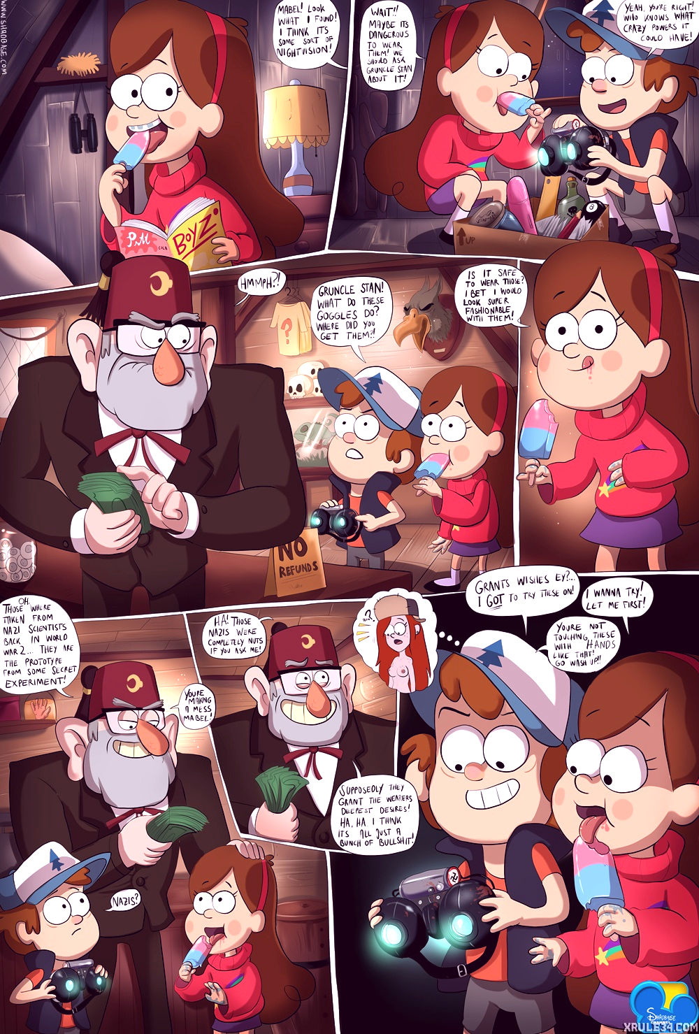 Gravity balls porn comic picture 4
