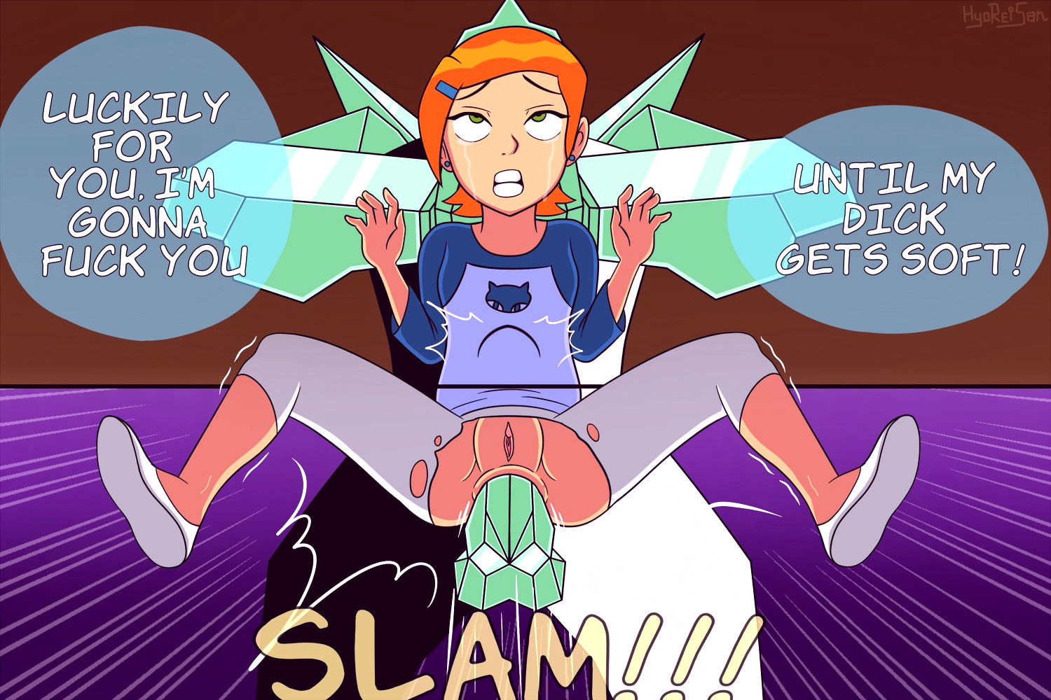 Gwens new diamond porn comic picture 4