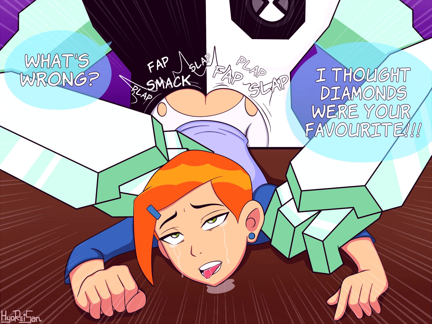 Gwens new diamond porn comic picture 5