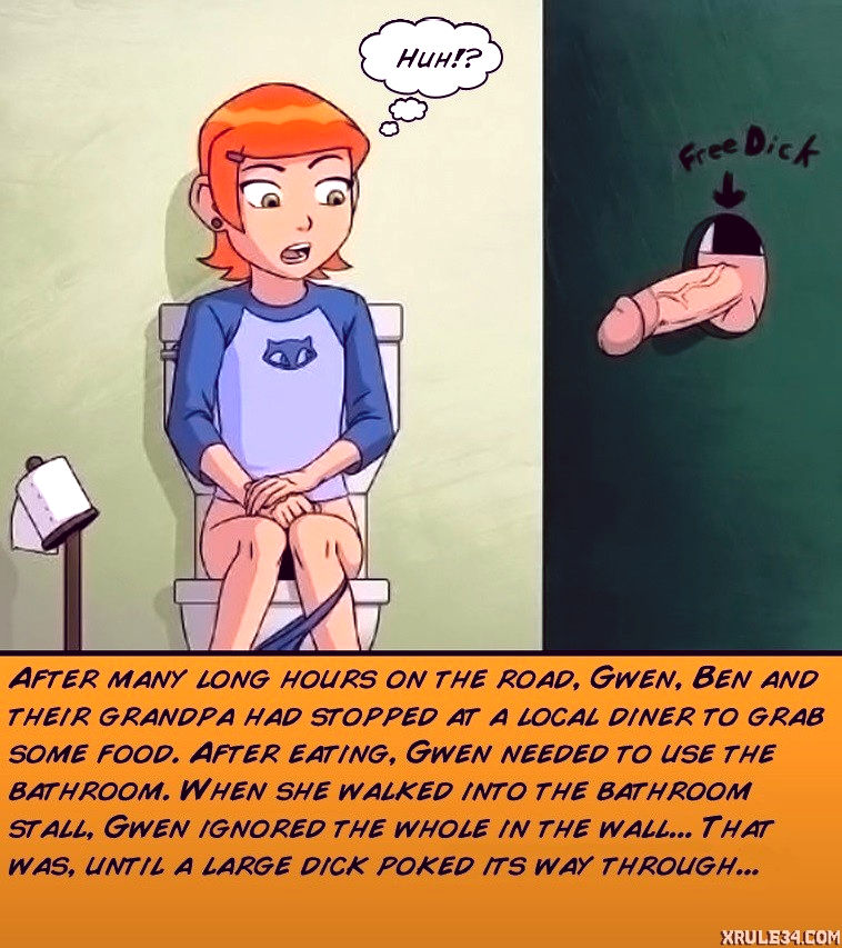 Gwens truck stop adventure porn comic picture 1