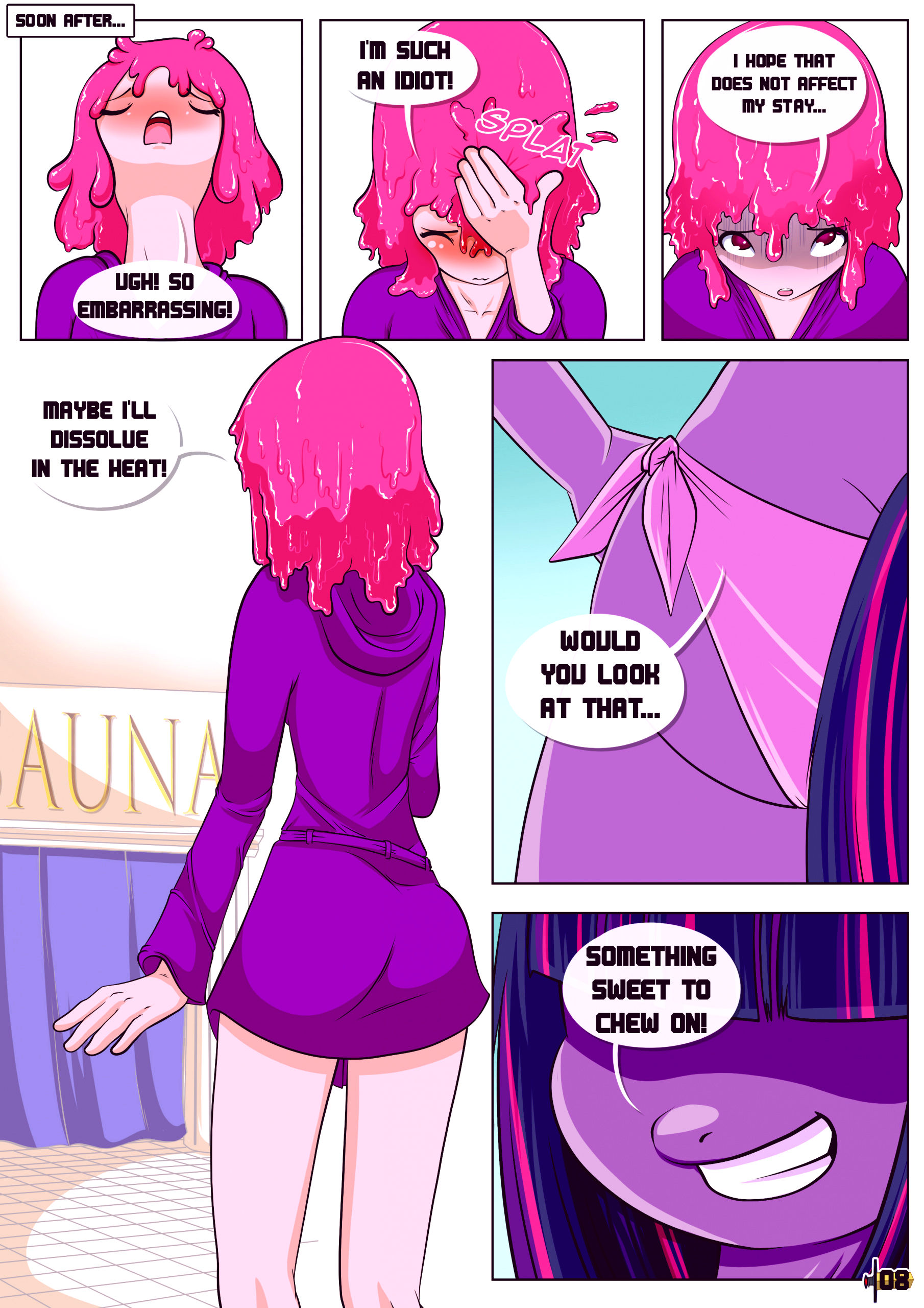 Princess day off porn comic picture 9