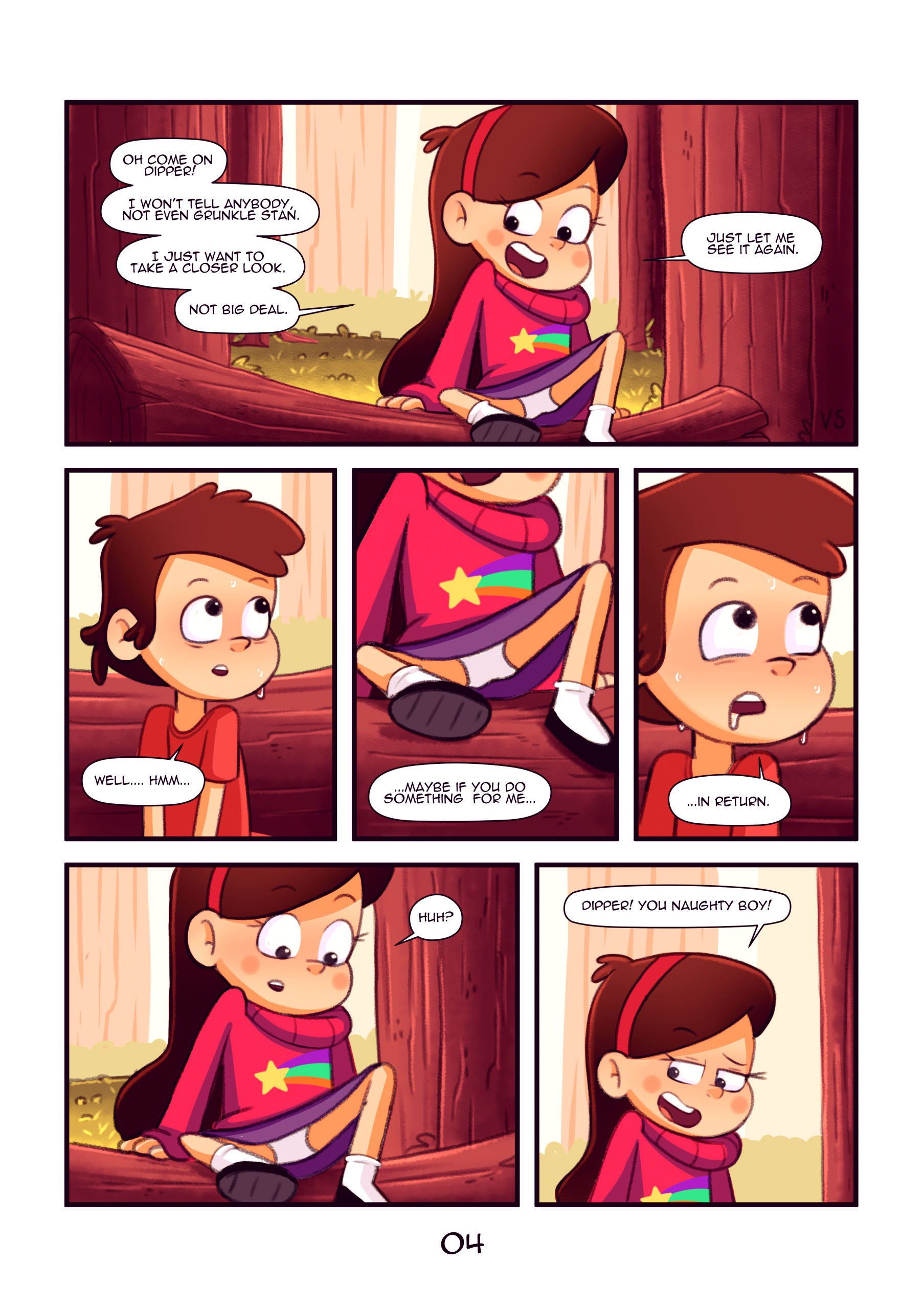 Secret of the woods porn comic picture 5