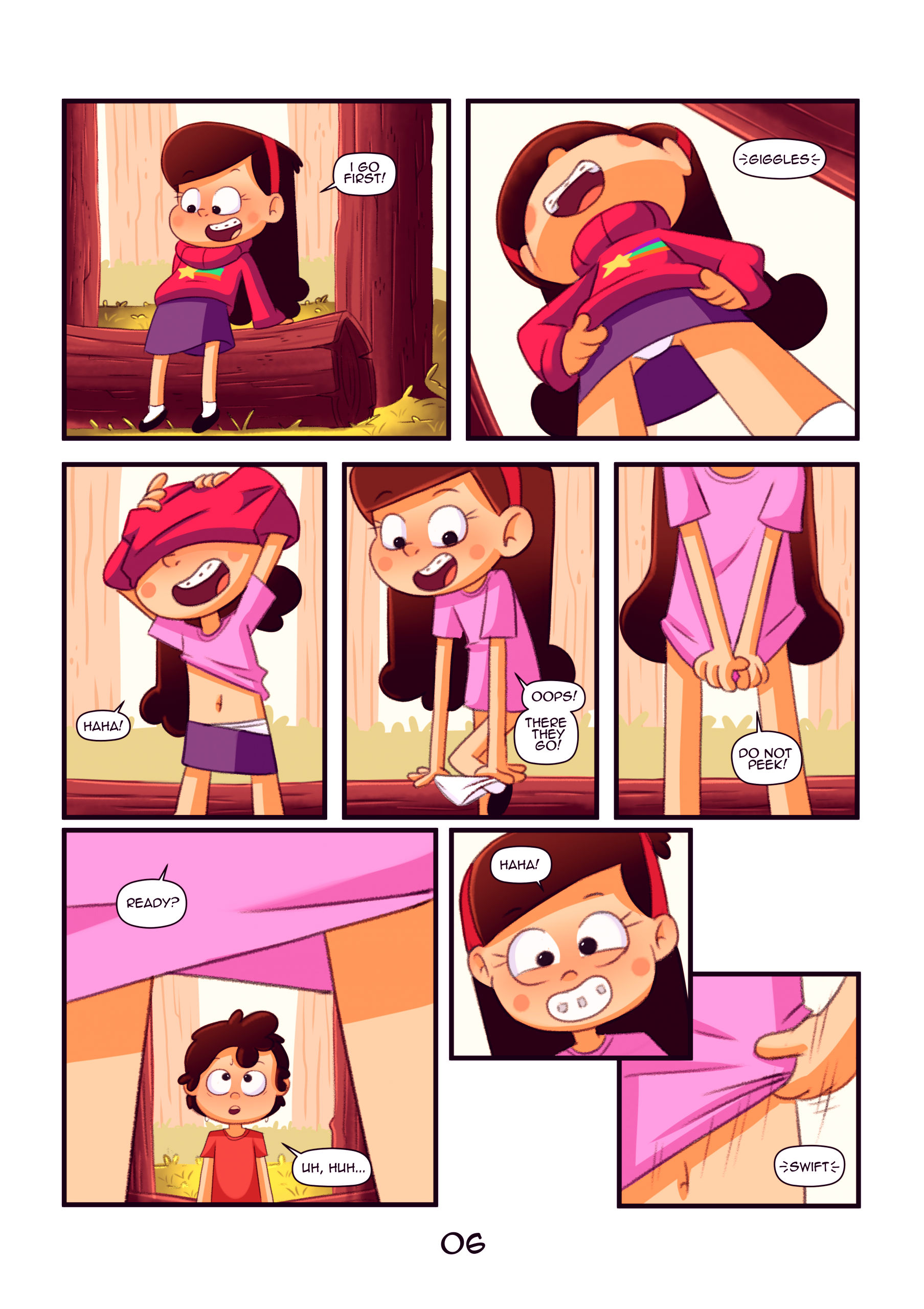 Secret of the woods porn comic picture 7