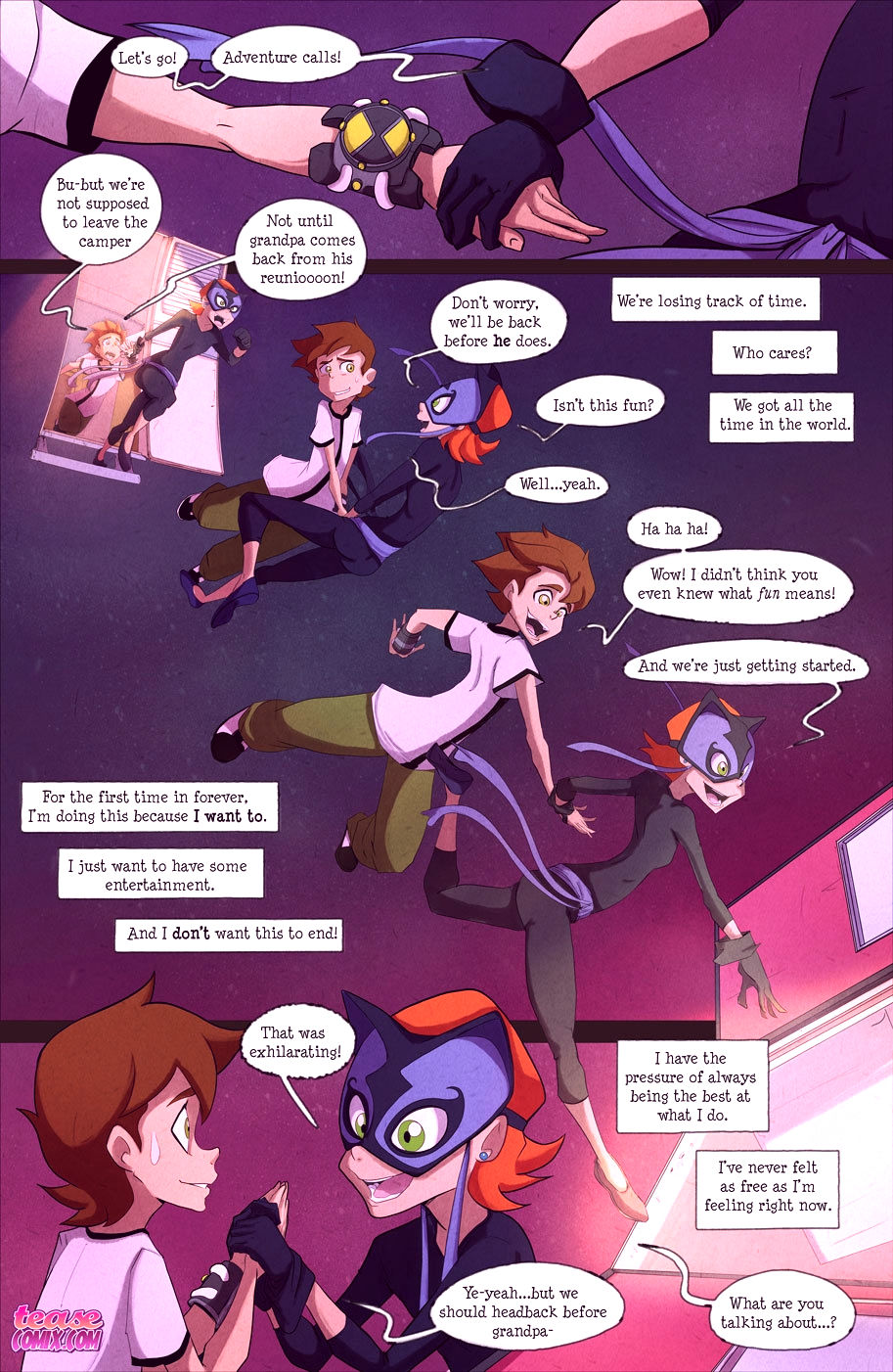 The witch with no name turn into porn comic picture 14