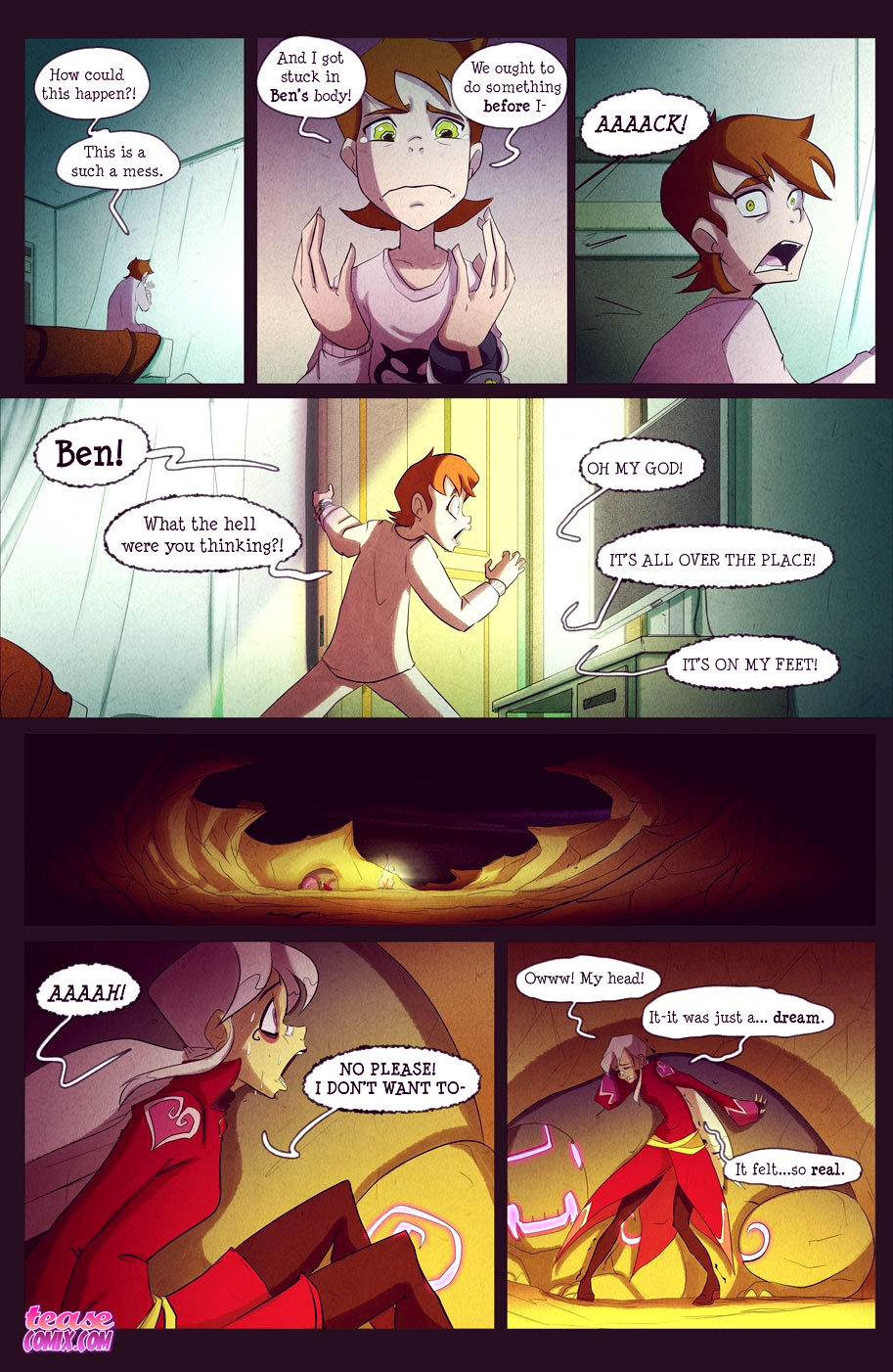 The witch with no name turn into porn comic picture 19