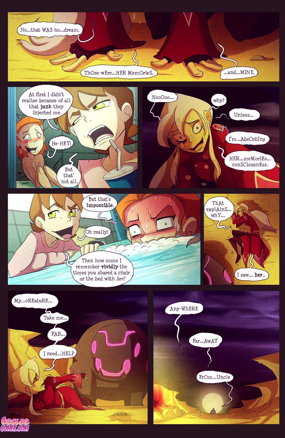 The witch with no name turn into porn comic picture 21