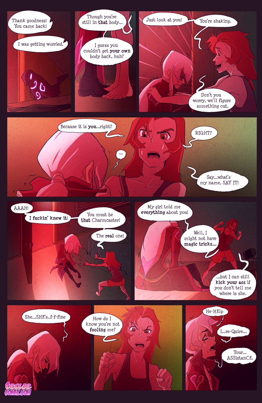 The witch with no name turn into porn comic picture 26
