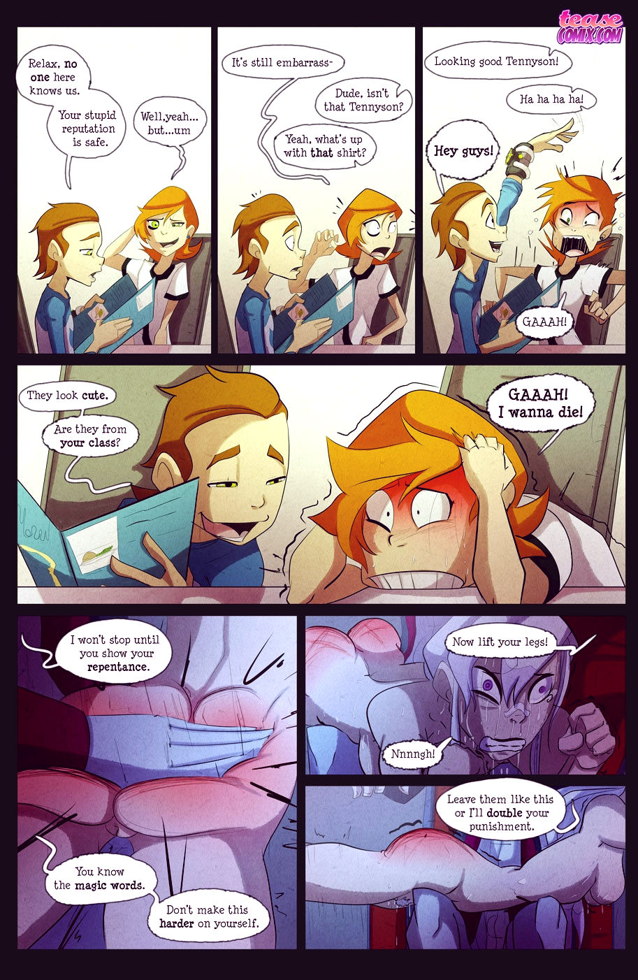 The witch with no name turn into porn comic picture 39