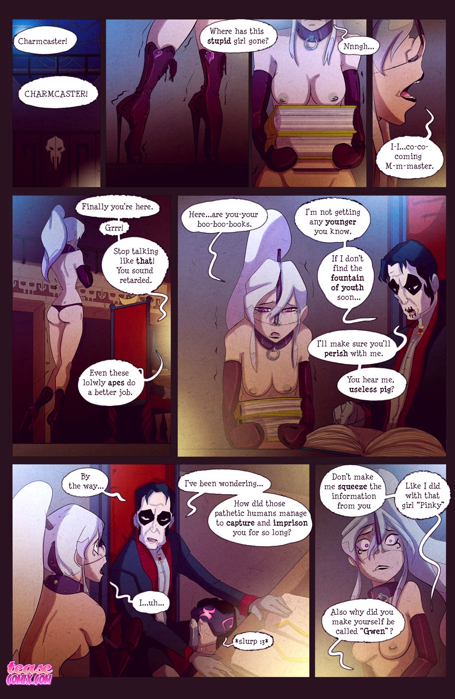 The witch with no name turn into porn comic picture 44