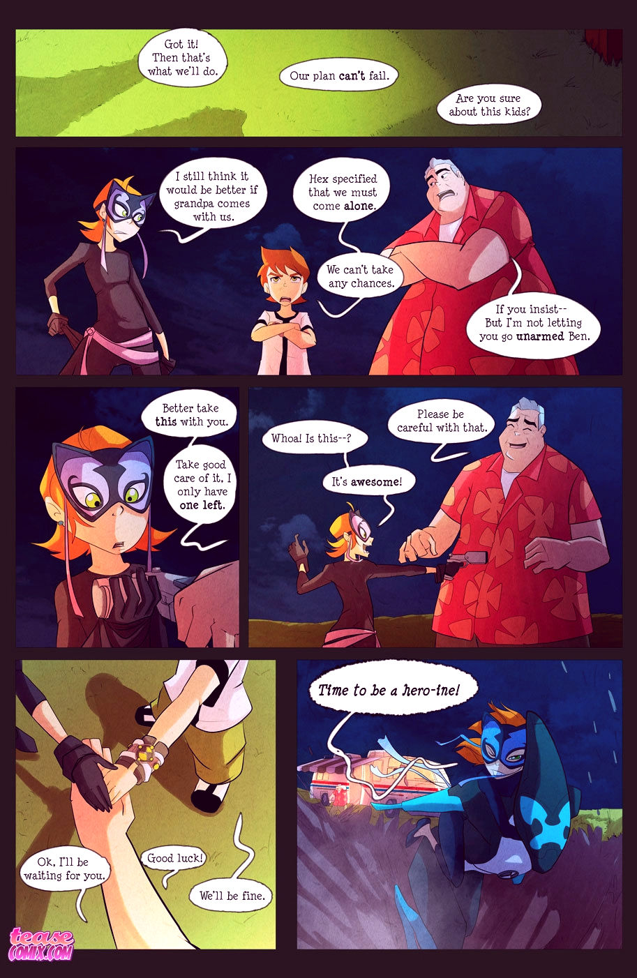 The witch with no name turn into porn comic picture 68