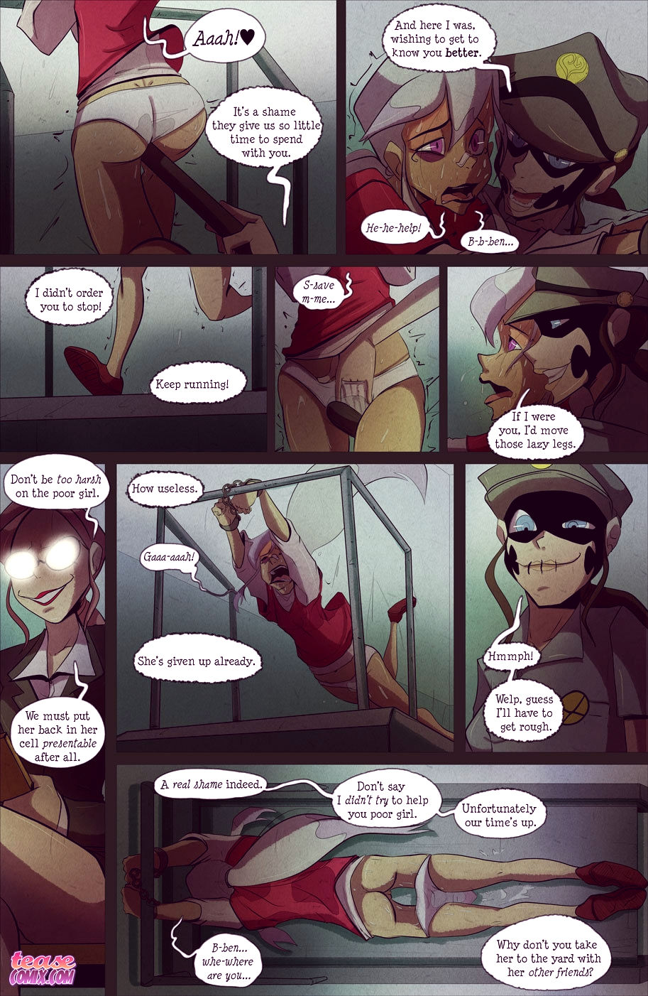 The witch with no name turn into porn comic picture 7