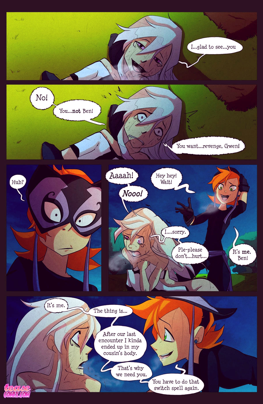 The witch with no name turn into porn comic picture 71