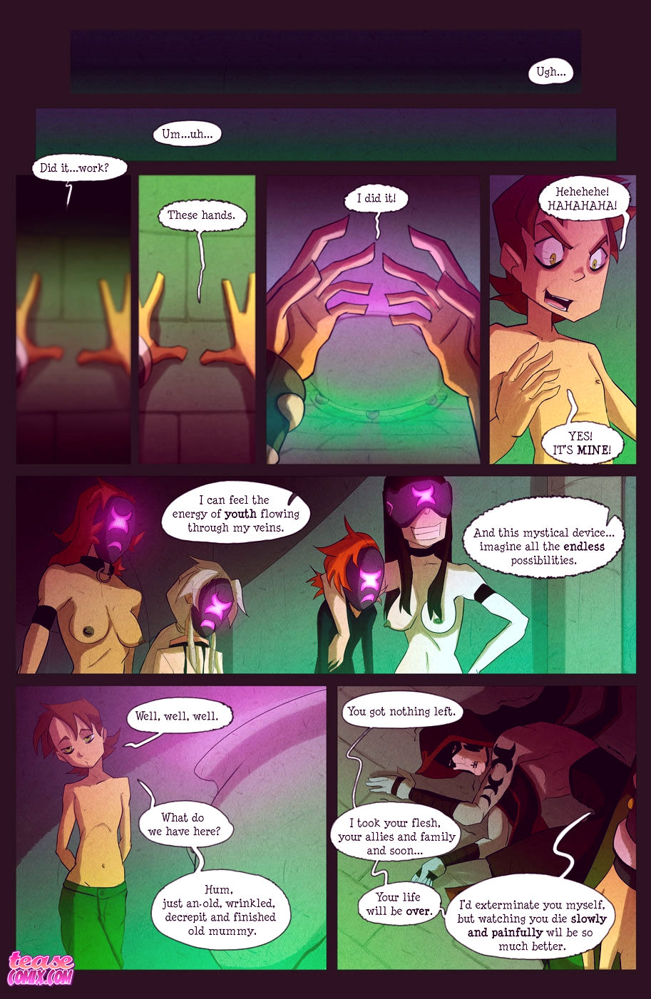 The witch with no name turn into porn comic picture 79