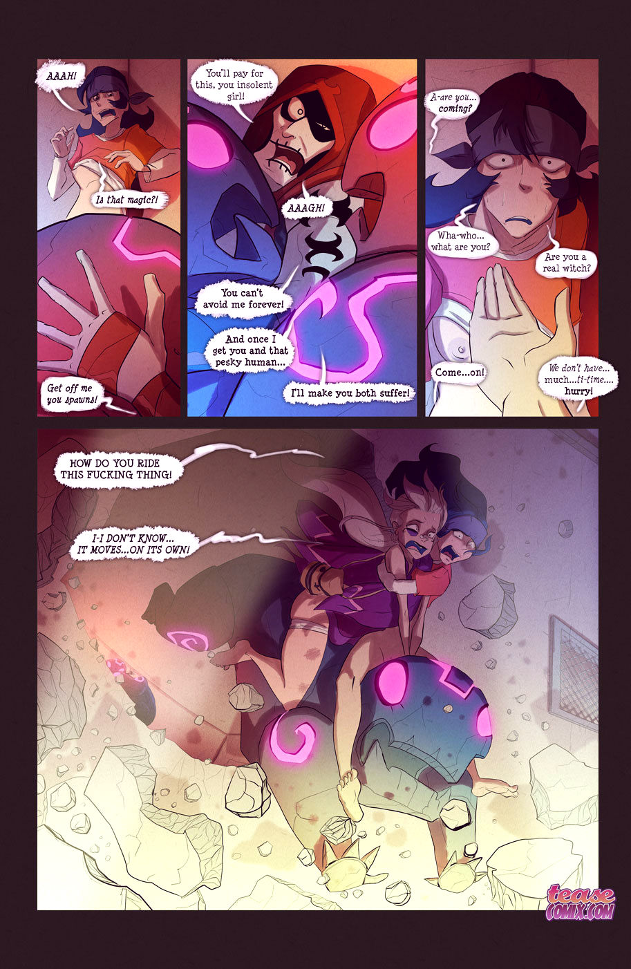The witch with no name porn comic picture 45