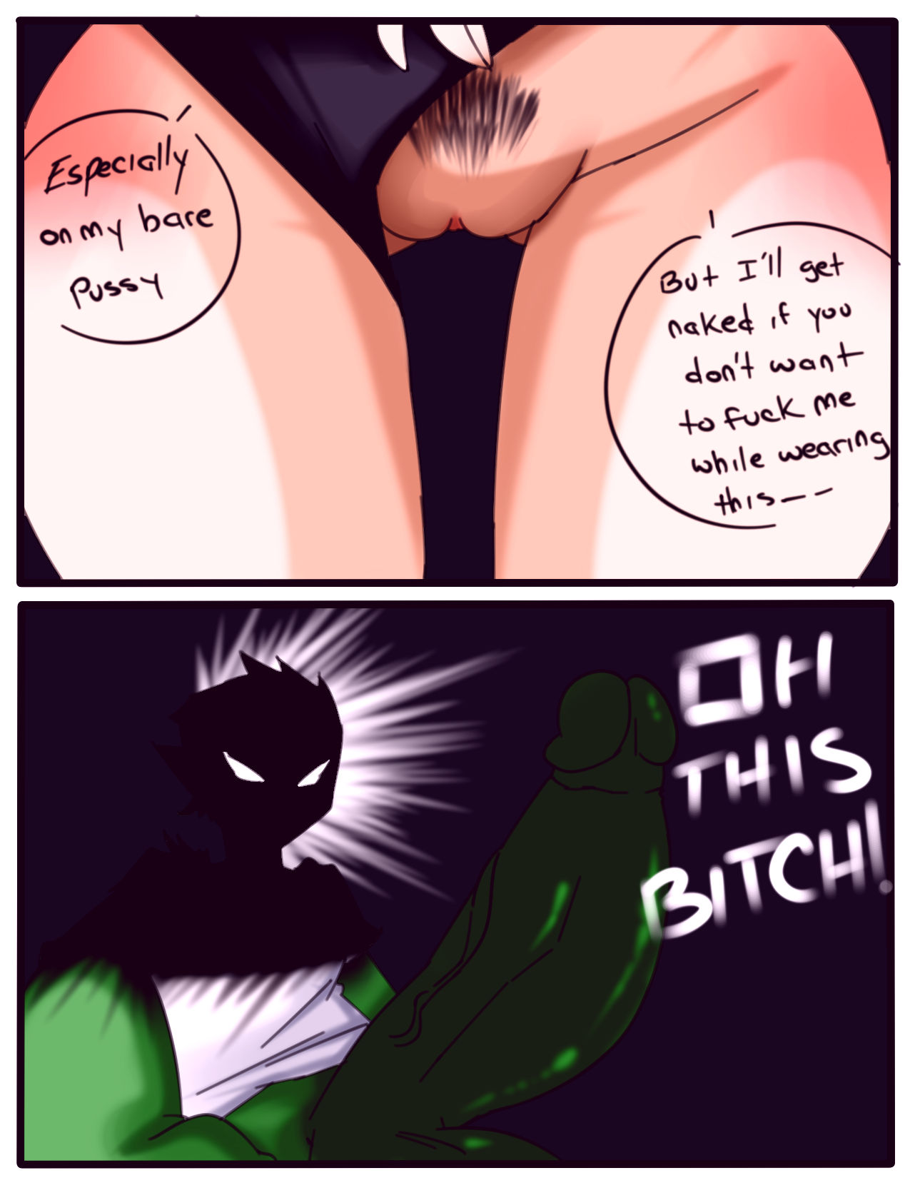 Alone with blackfire porn comic picture 6
