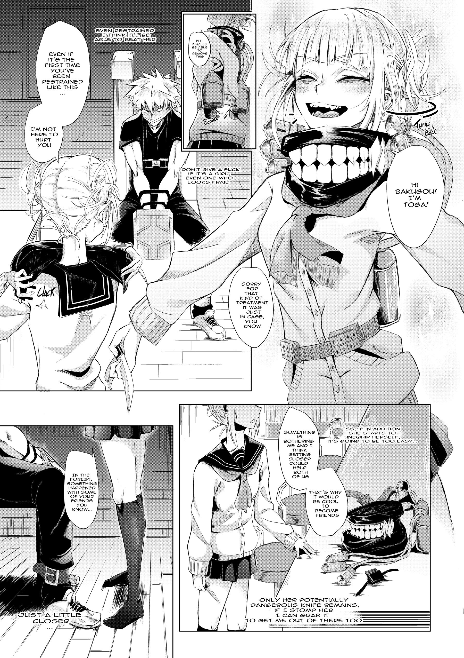 Lets try not to kill each other okay hentai manga picture 5